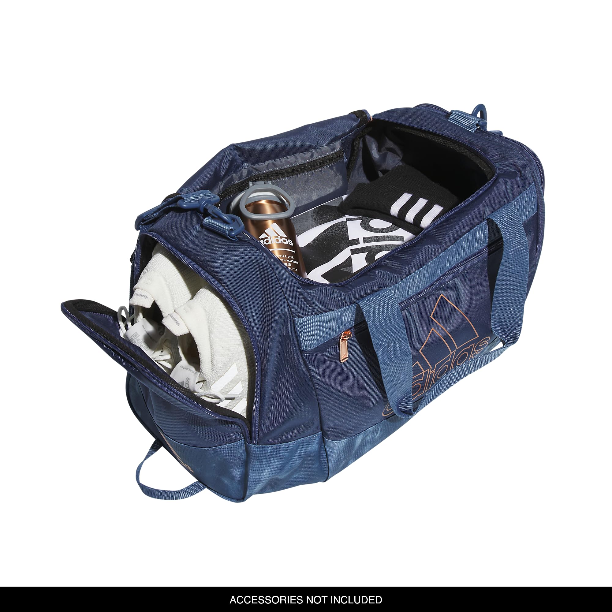 Foto 2 | Bolsa De Lona Adidas Defender 4.0 Unisex Para Adultos, Pequeña, 38 L, Azul - Venta Internacional.