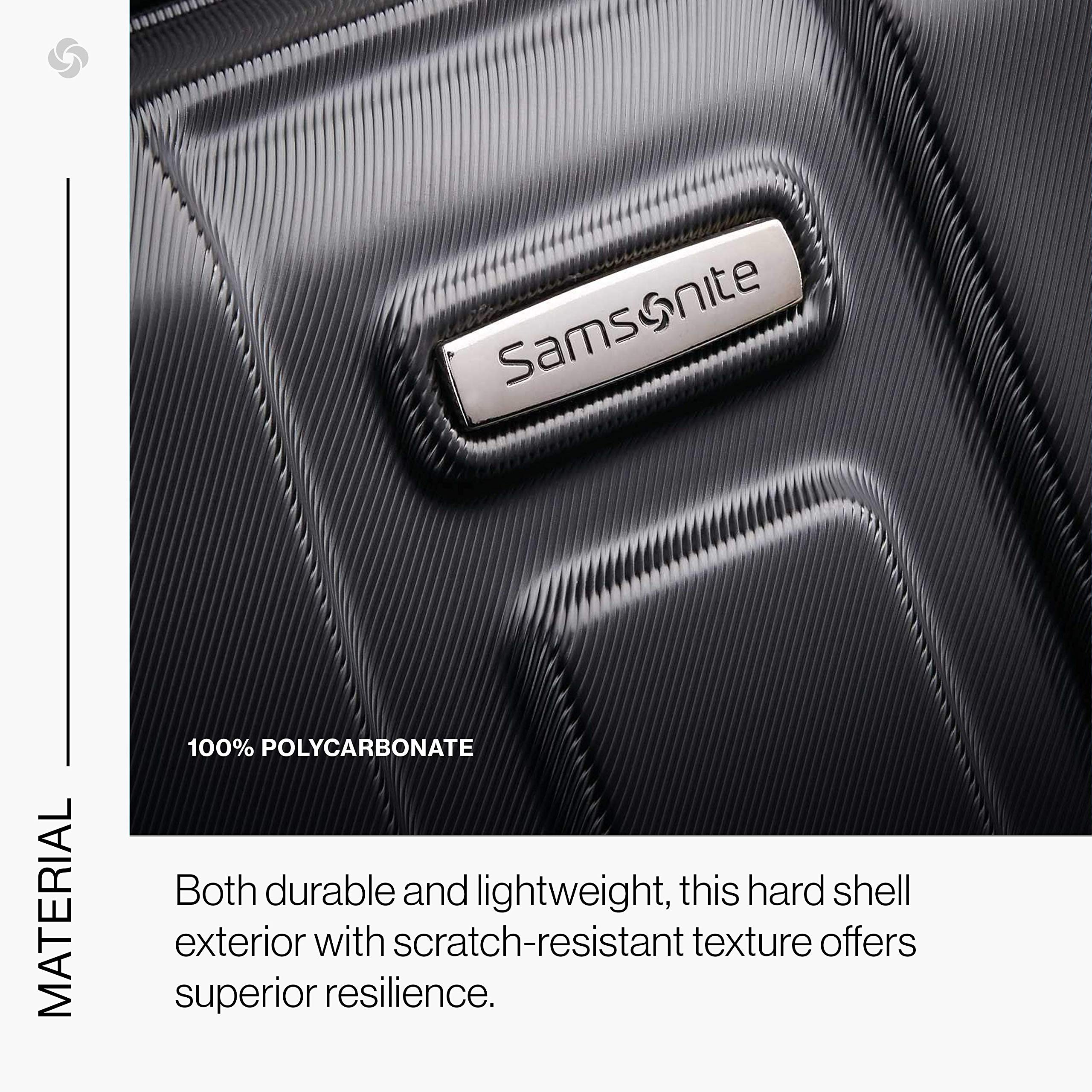 Foto 5 pulgar | Maleta Samsonite Centric Hardside de 20 Pulgadas Negra - Venta Internacional