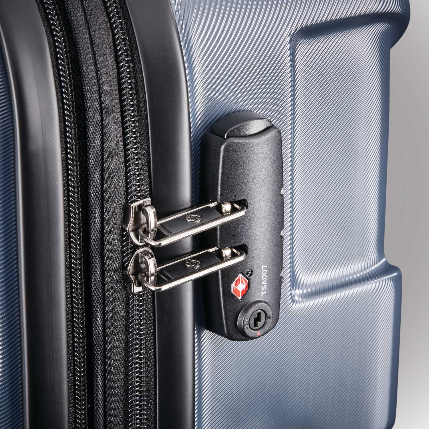 Foto 4 | Maleta Samsonite Centric Hardside Expandible Azul de 20 Pulgadas - Venta Internacional