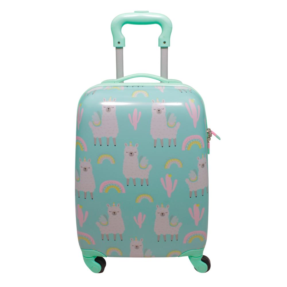 Maleta De Cabina Jon Infantil Alpaca 16'' Verde Verde