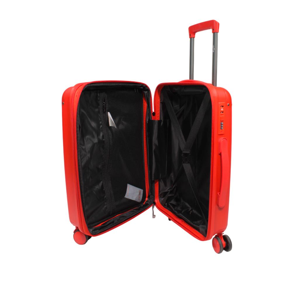 Foto 4 | Maleta De Cabina Jon Z12 20'' Rojo Rojo