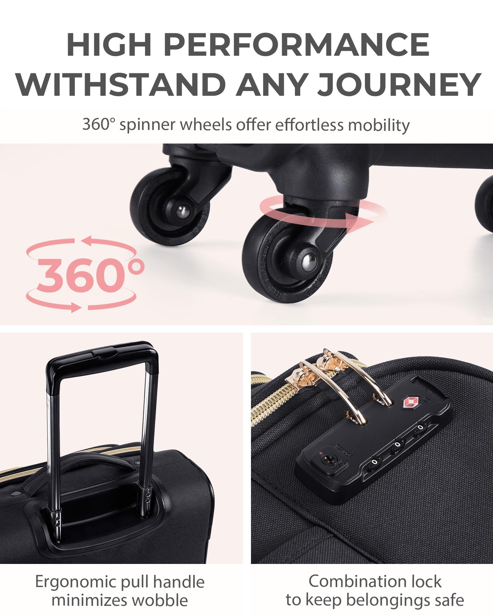 Foto 3 pulgar | Bolsa De Equipaje De Mano Smart Para Debajo Del Asiento, De 16 Pulgadas, Aprobada Por Aerolíneas - Venta Internacional.