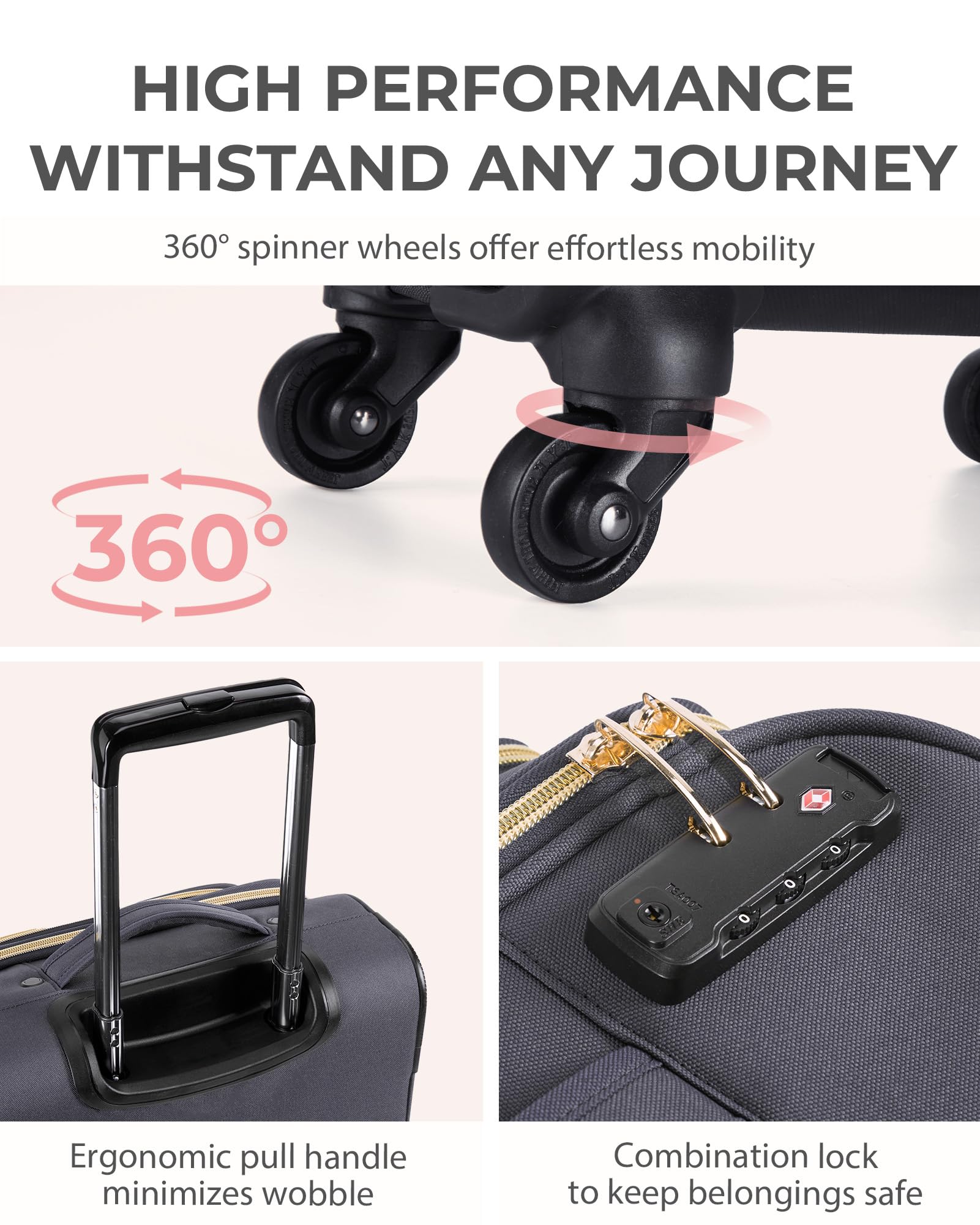 Foto 3 pulgar | Bolsa De Equipaje De Mano Smart Para Debajo Del Asiento, De 16 Pulgadas, Aprobada Por Aerolíneas - Venta Internacional.