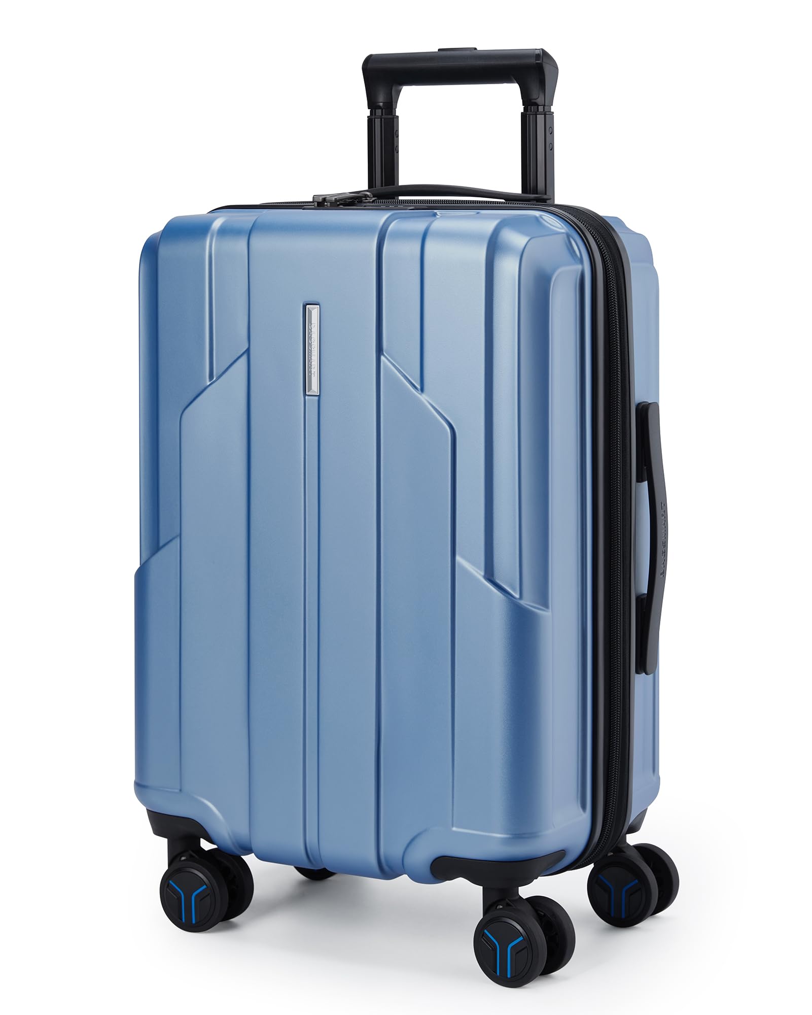 Bolsa De Equipaje De Mano Smart De 20 Pulgadas Y 35 Litros Con Cierre Tsa, Azul - Venta Internacional.