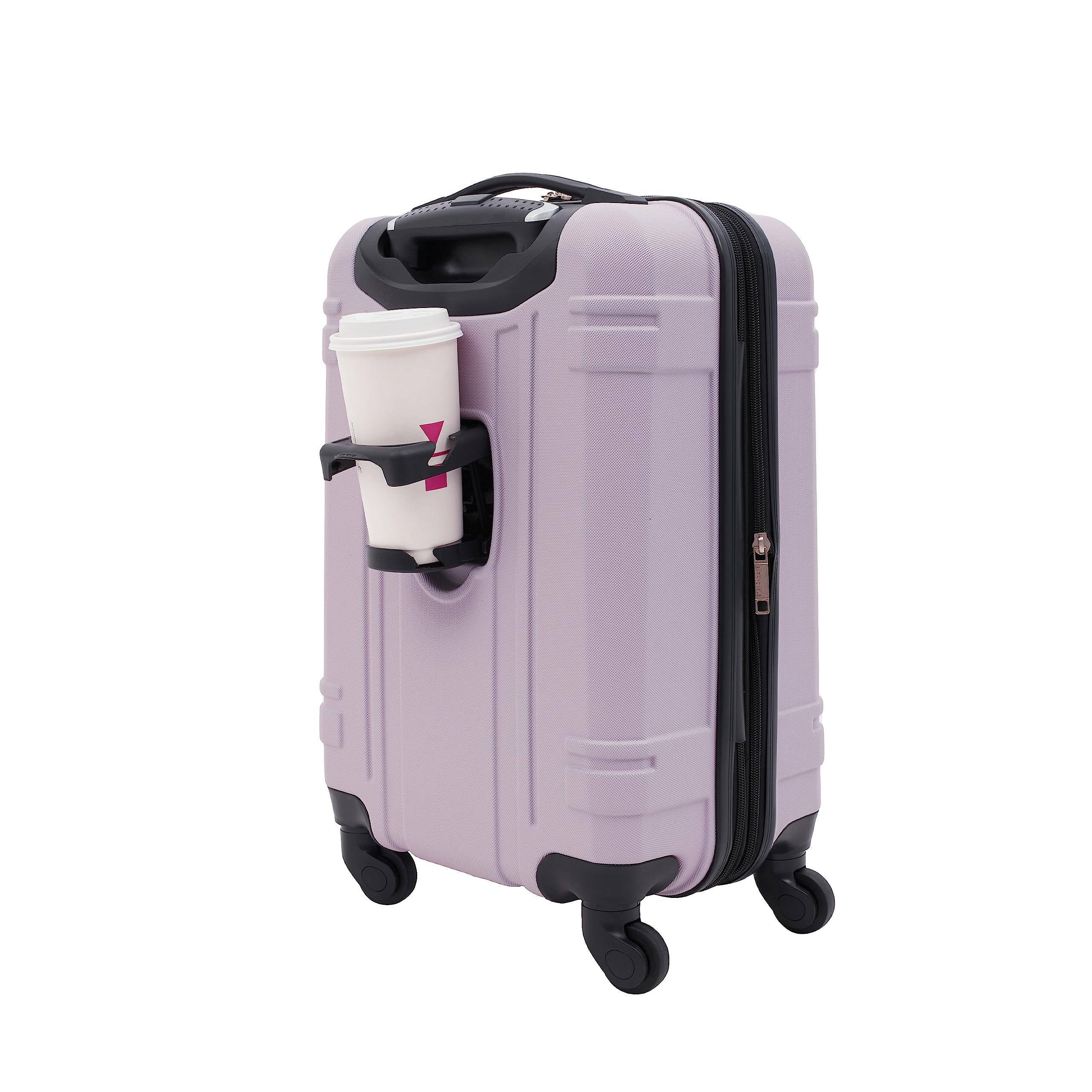 Foto 3 pulgar | Maletas de Viaje Wrangler Astral Lilac Con Tapa Dura 50 Cm Con Portavasos - Venta Internacional
