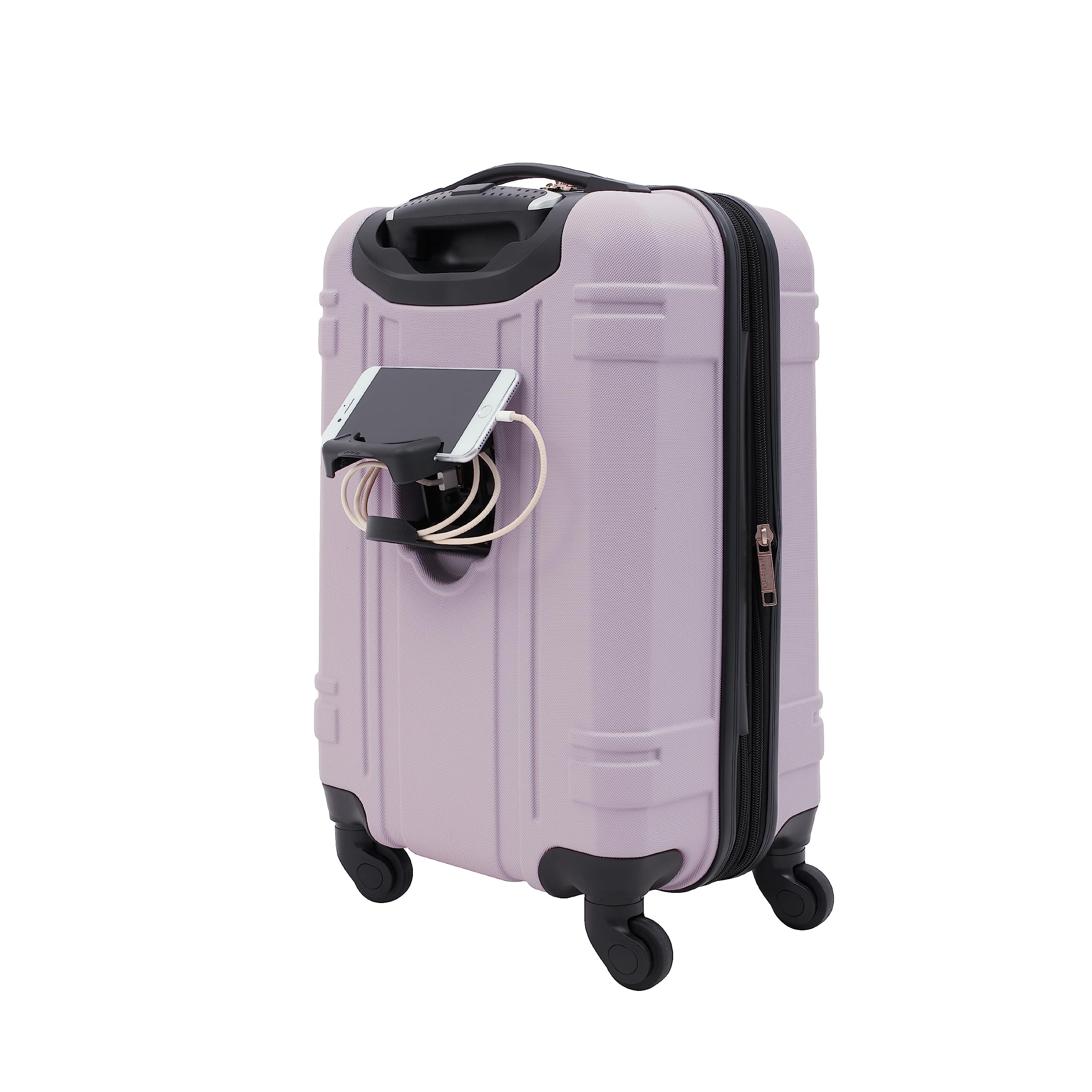 Foto 4 pulgar | Maletas de Viaje Wrangler Astral Lilac Con Tapa Dura 50 Cm Con Portavasos - Venta Internacional