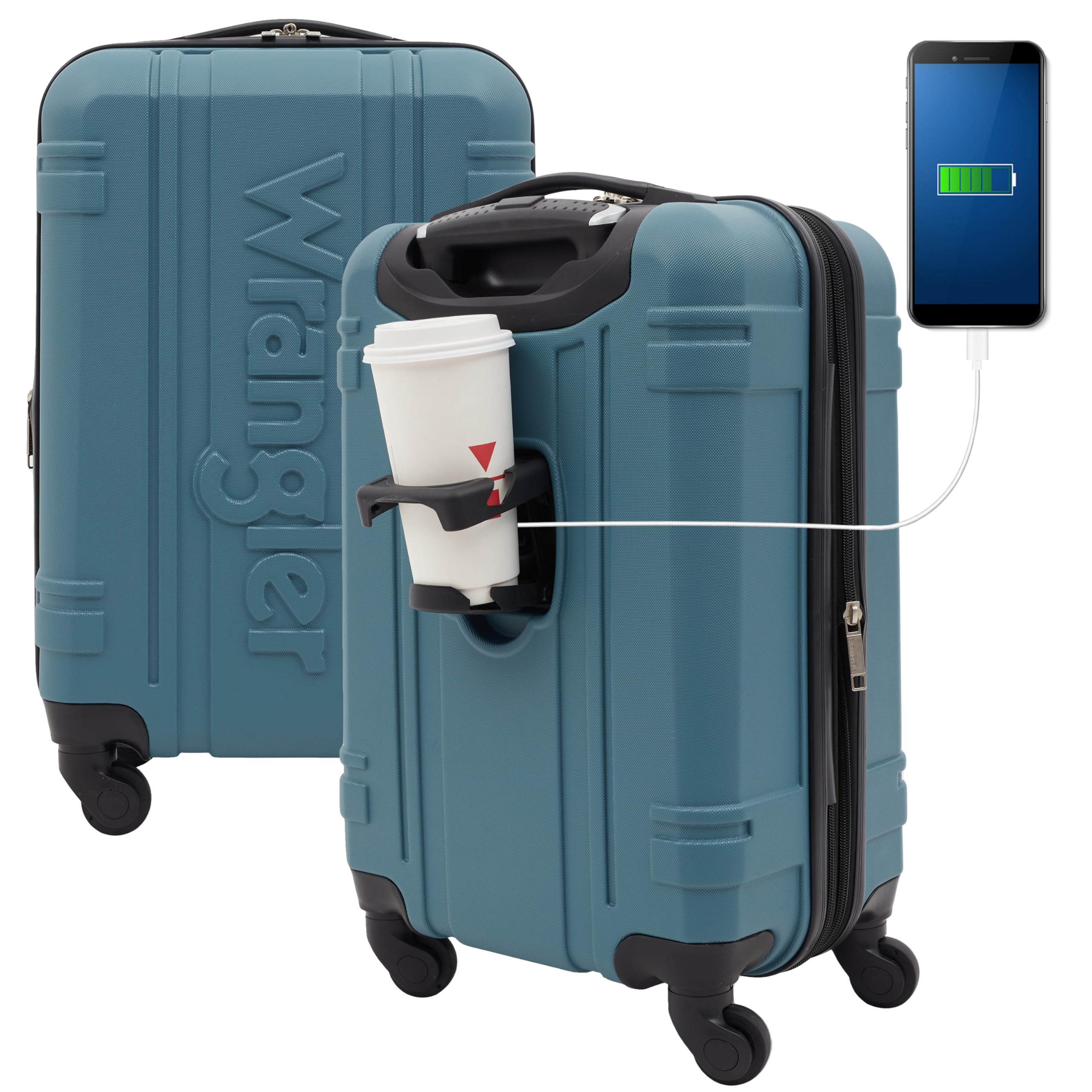 Equipaje de Mano Wrangler Astral Hardside Hydro 20 Pulgadas - Venta Internacional