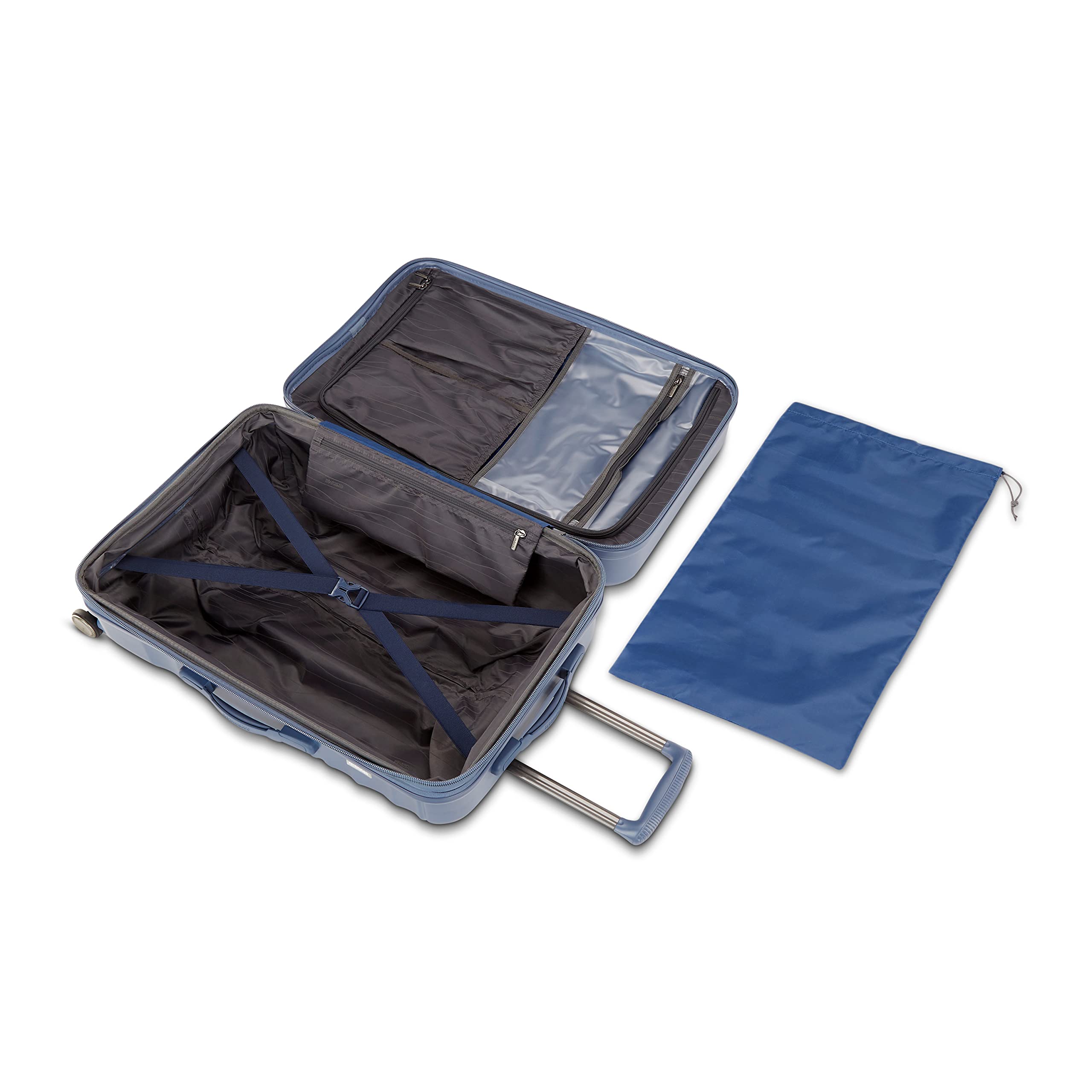 Foto 3 pulgar | Maleta American Tourister 71 cm Azul - Venta Internacional