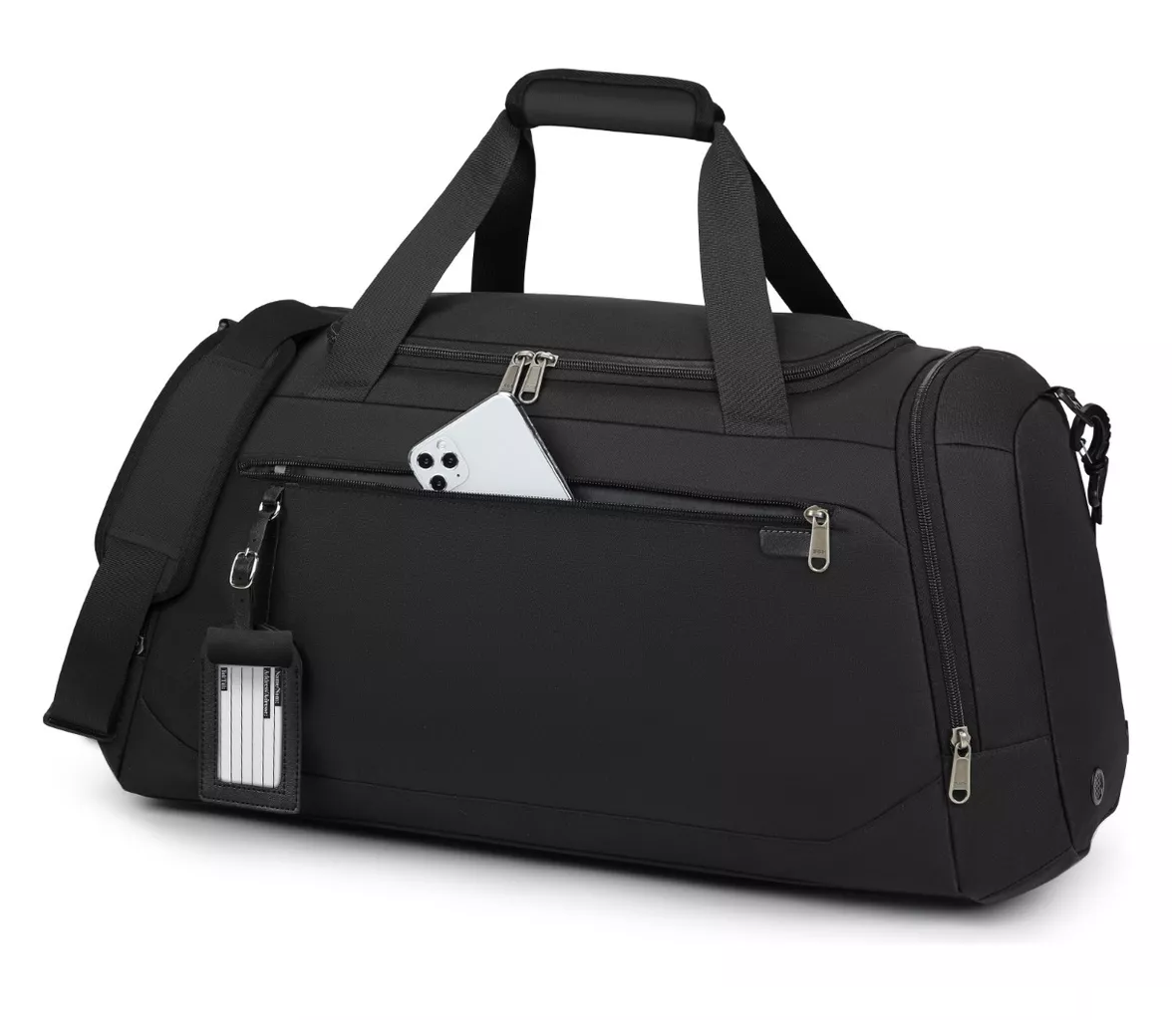Foto 5 pulgar | Maleta Bolso Deportiva Bolsa De Gym De Viaje, Negro