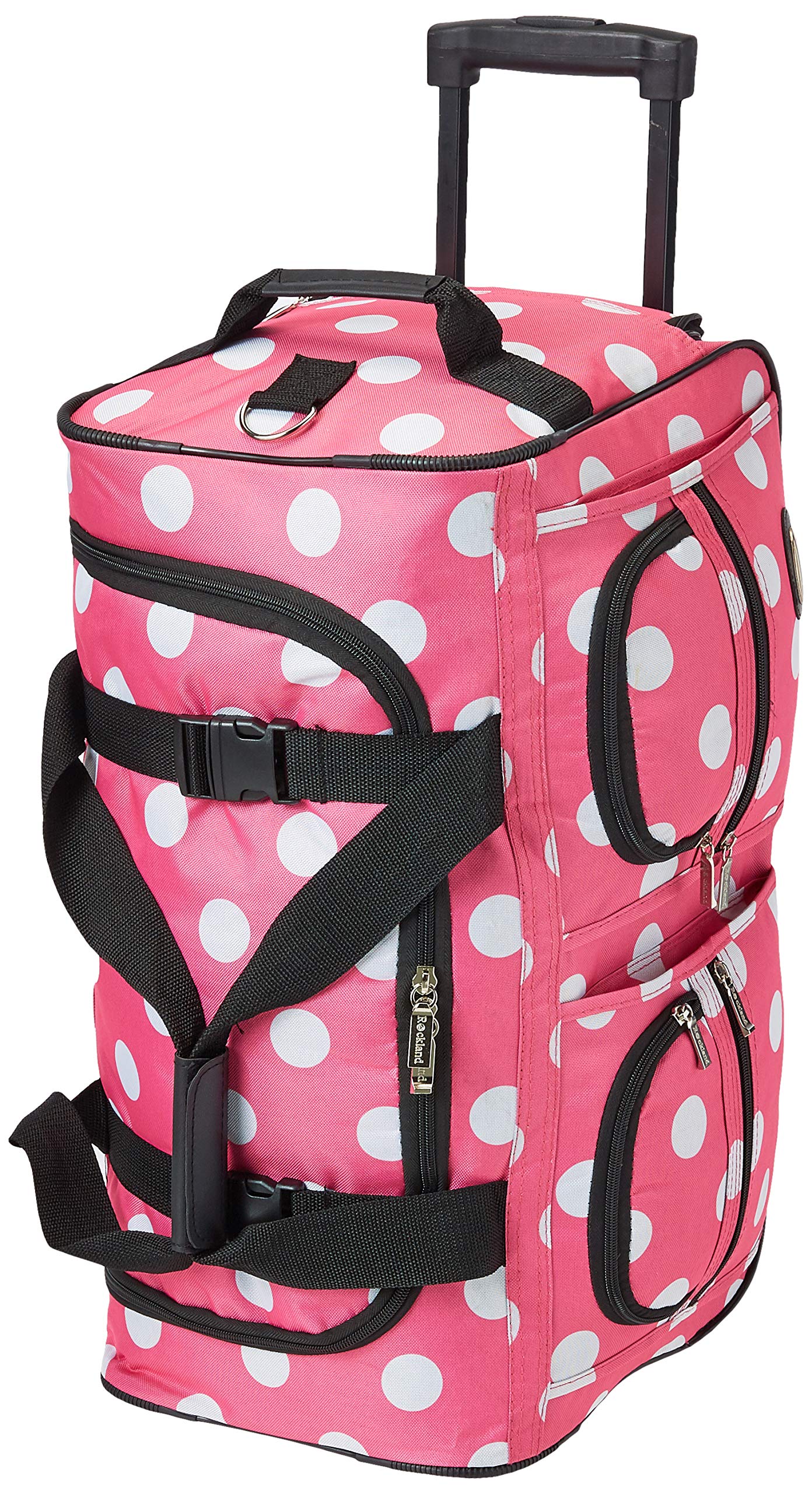 Foto 2 pulgar | Bolsa De Viaje Con Ruedas Rockland Pinkdot 22 Con Ruedas Extragrandes - Venta Internacional.