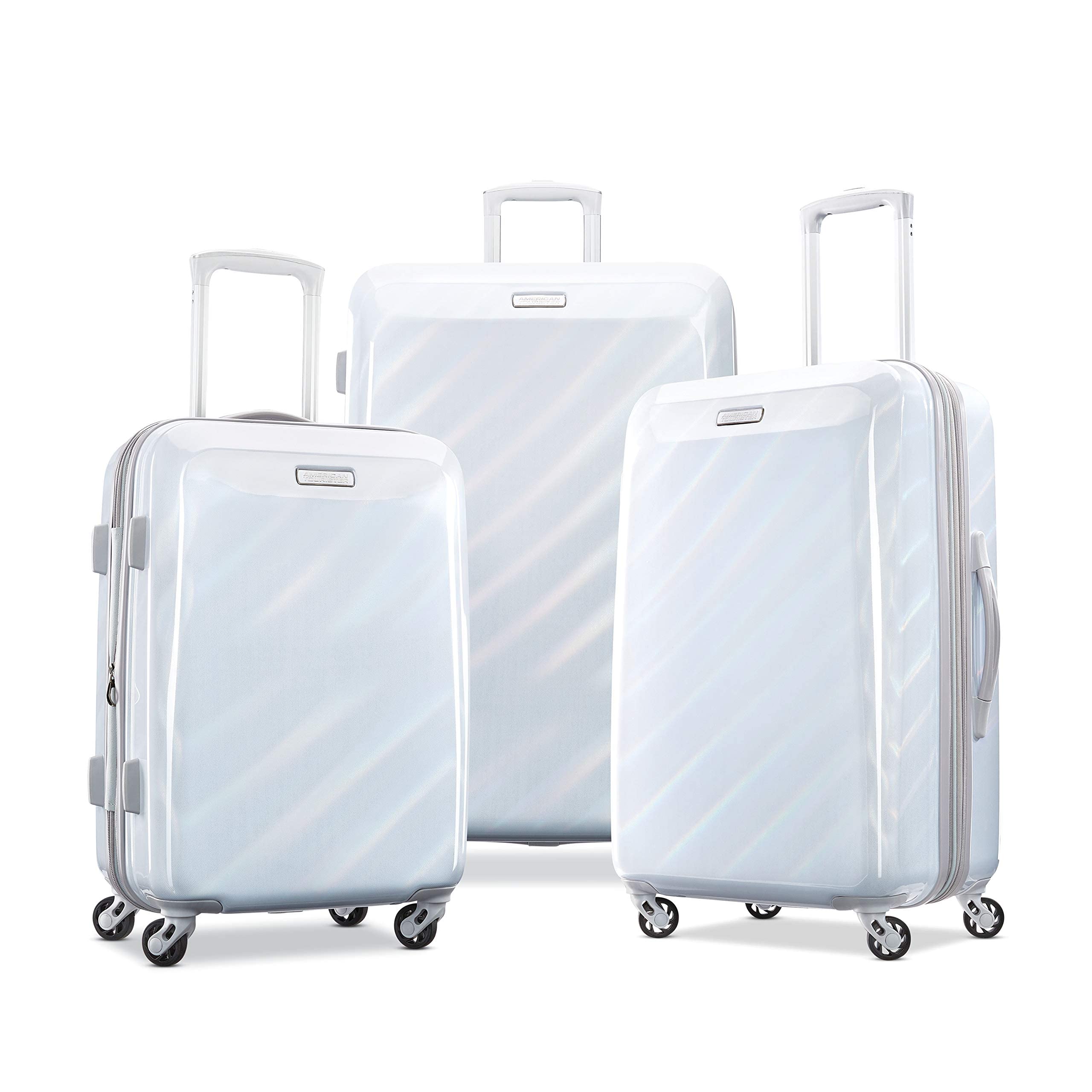 Foto 8 pulgar | Luggage American Tourister Moonlight Hardside 21 Pulgadas, Color Blanco - Venta Internacional.