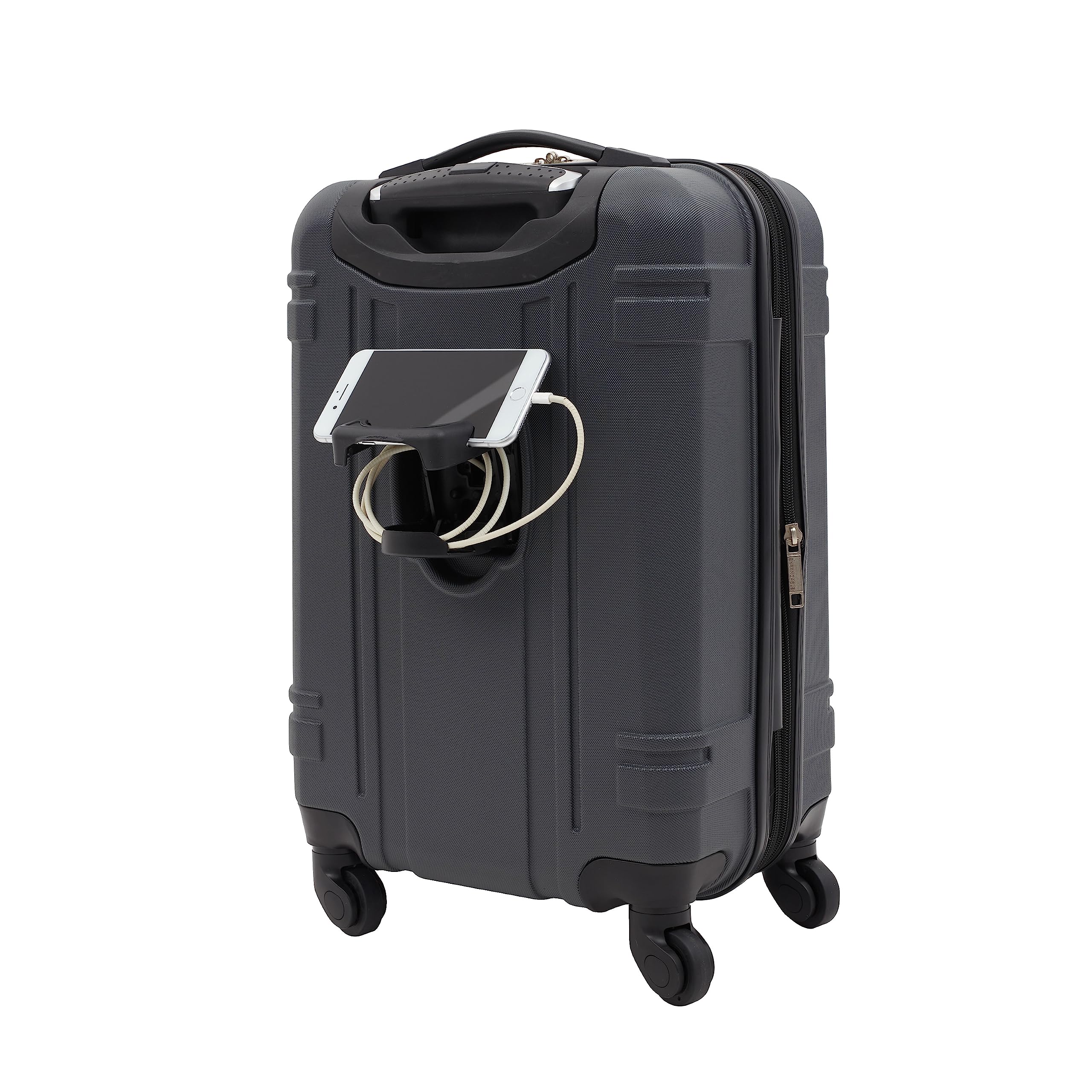 Foto 4 pulgar | Equipaje Wrangler Astral Hardside Dark Shadow De 50 Cm Con Puerto Usb - Venta Internacional.