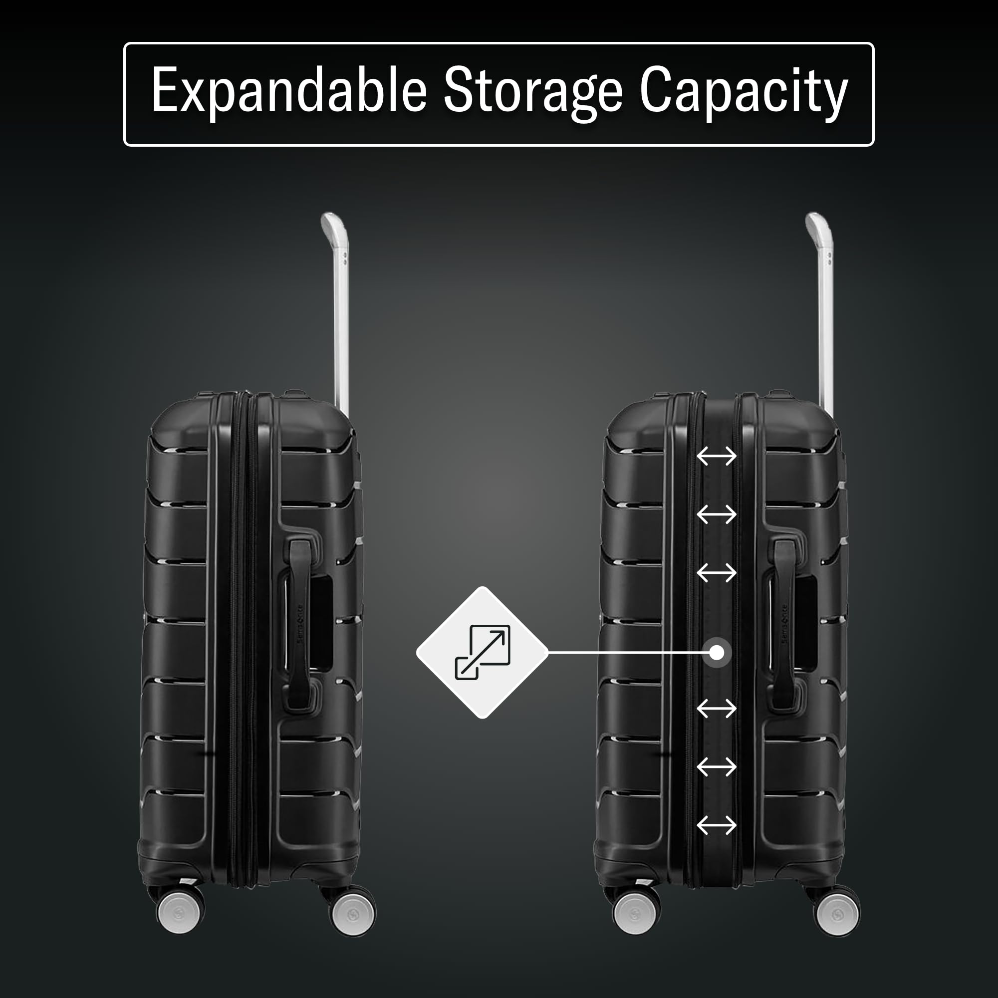 Foto 7 pulgar | Equipaje Samsonite Freeform Hardside Expandible 24 Pulgadas Azul Marino - Venta Internacional