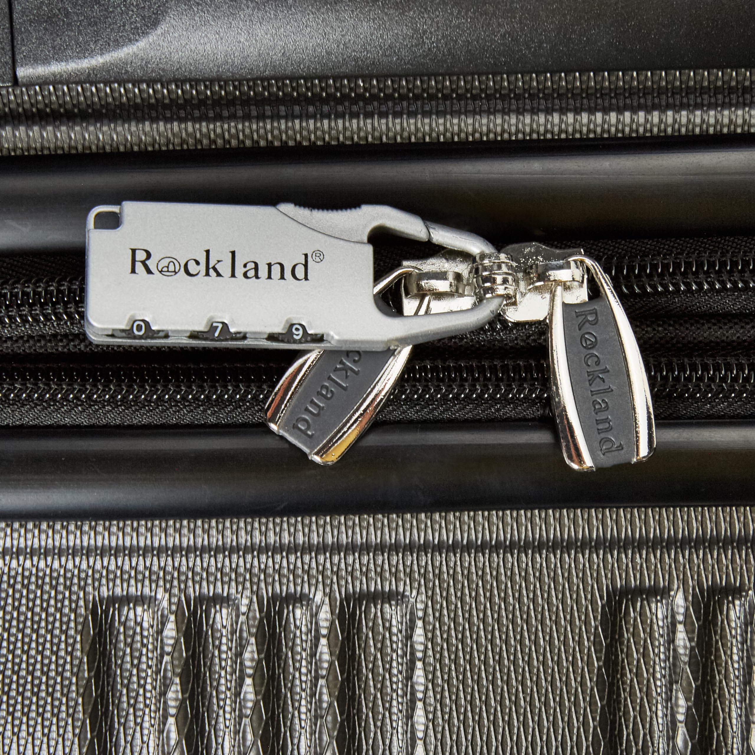Foto 4 | Maleta de Mano Rockland London 20 Pulgadas Gris con Rueda Giratoria Rígida - Venta Internacional