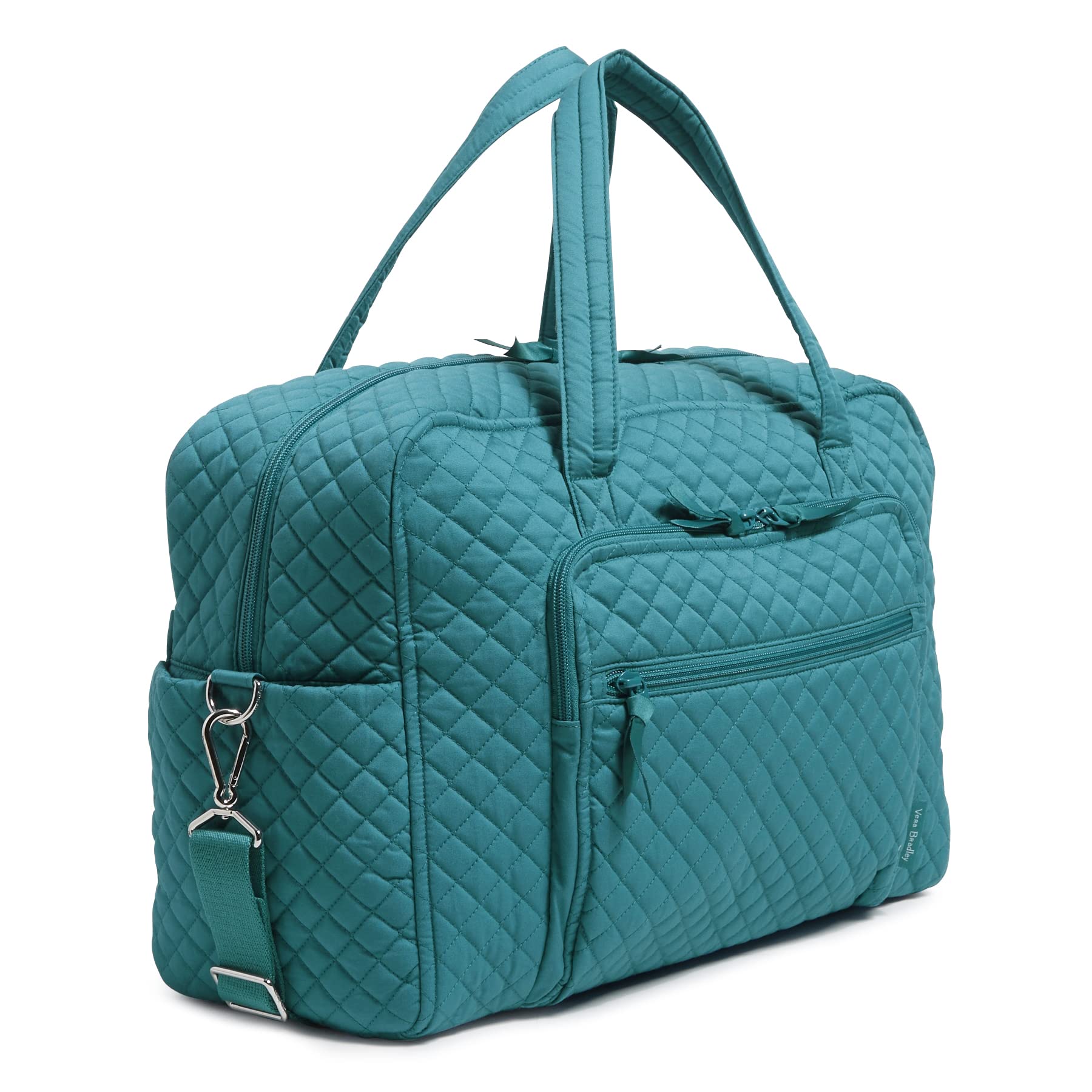 Foto 3 pulgar | Bolsa De Viaje Vera Bradley Weekender Forever Green Cotton - Venta Internacional.