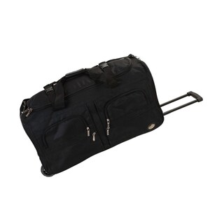 Foto 1 | Bolsa De Lona Rockland Rolling Black De 22 Pulgadas - Venta Internacional.