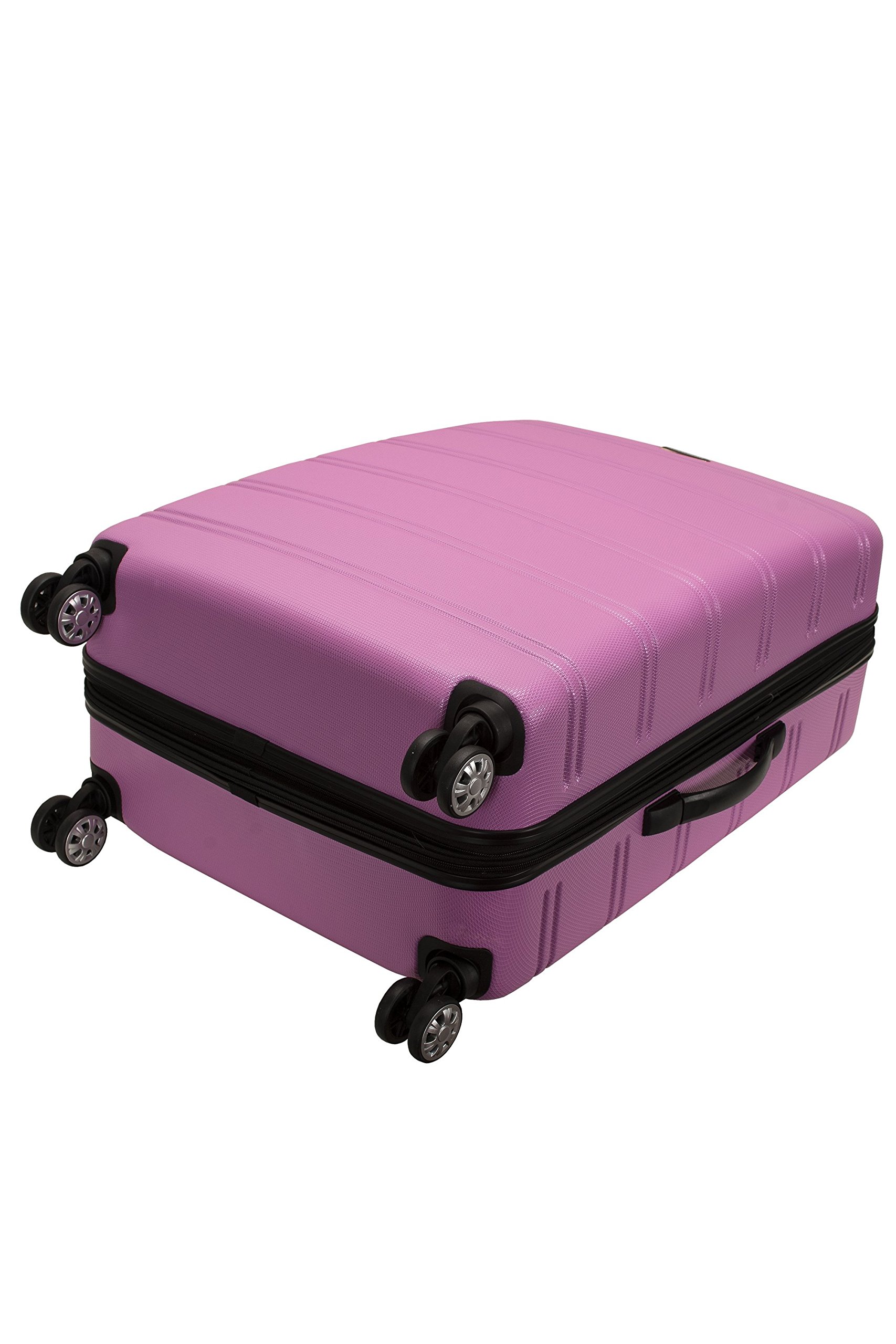 Foto 2 | Maleta Rockland Melbourne Hardside Expandible 28 Pulgadas Rosa - Venta Internacional