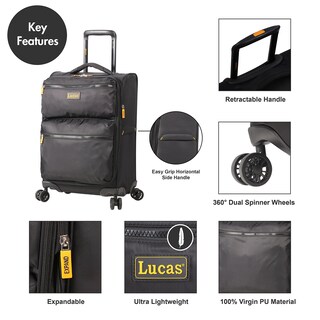 Foto 2 | Equipaje de Mano Ultraligero Lucas Softside de 20" - Venta Internacional