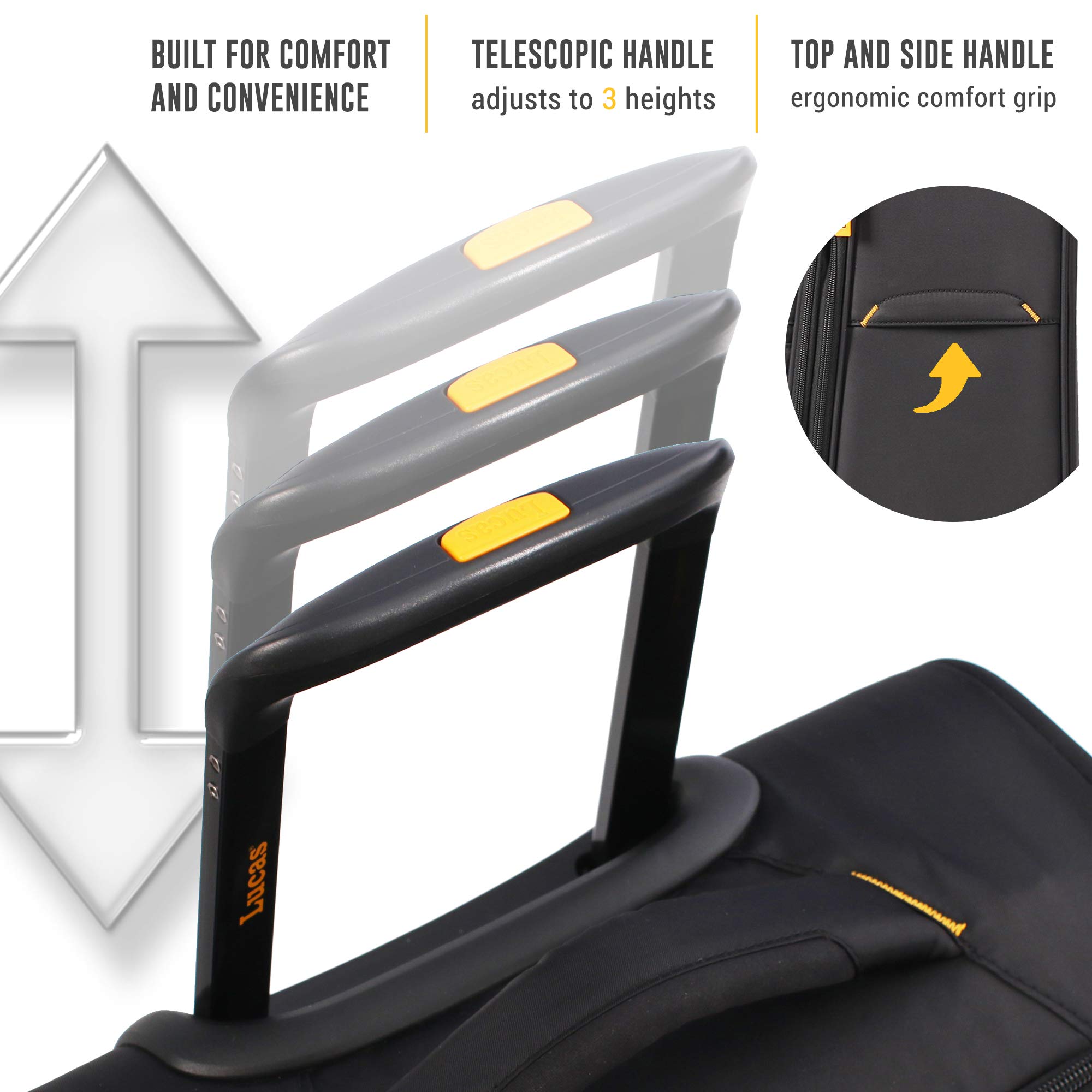 Foto 4 pulgar | Equipaje de Mano Ultraligero Lucas Softside de 20" - Venta Internacional