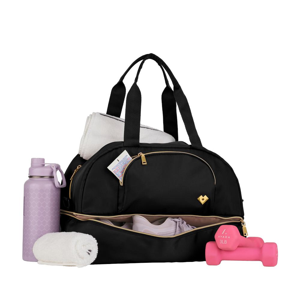 Foto 2 | Maleta Deportiva Luckyly Maira Negro para Mujer