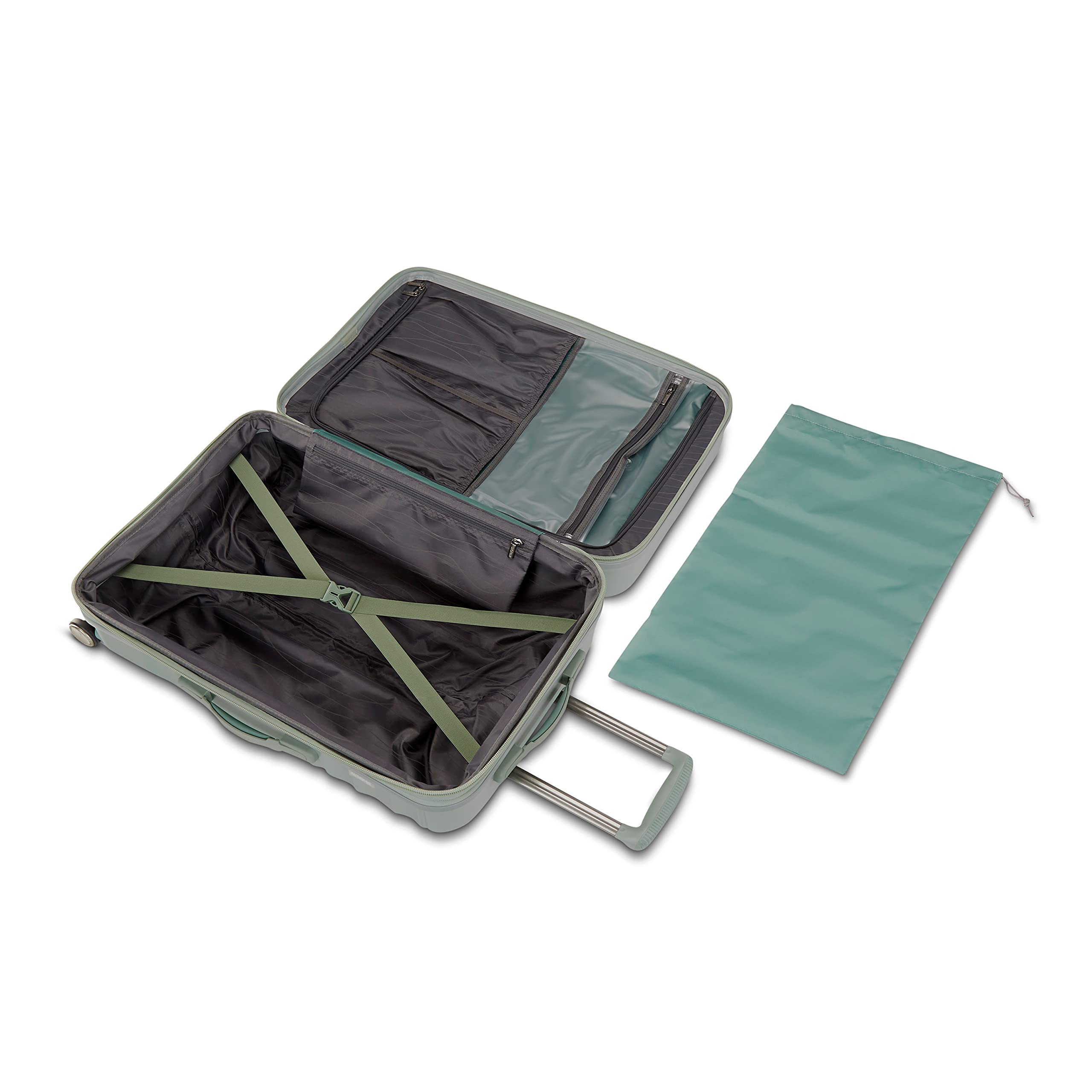 Foto 4 pulgar | Maleta American Tourister Cascade Tapa Dura 71 cm Verde Salvia - Venta Internacional