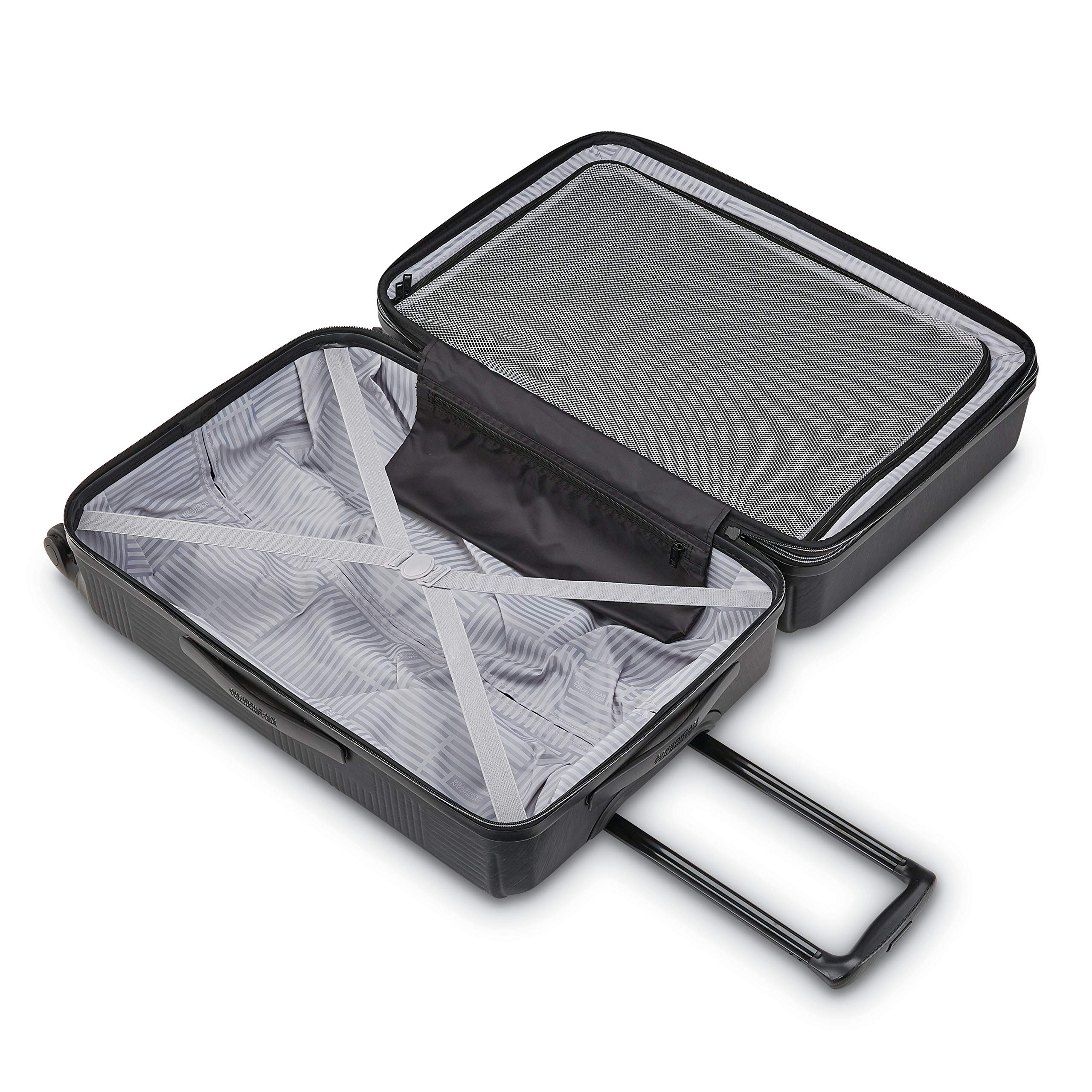 Foto 4 | Equipaje American Tourister Stratum Xlt Jet Black 21'' - Venta Internacional