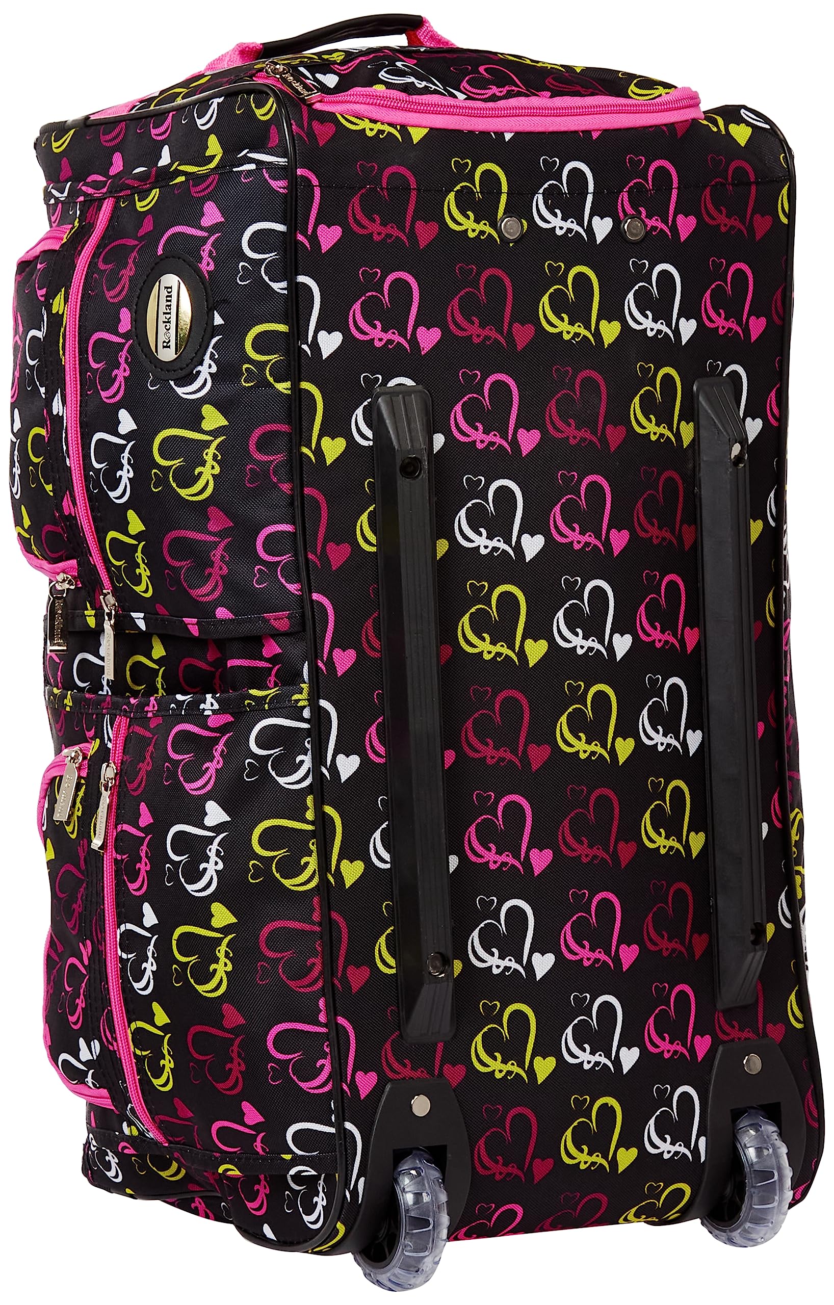 Foto 4 pulgar | Rockland Unisex Adult Rolling Duffel Bag, Heart1, 22-inch Us - Venta Internacional.