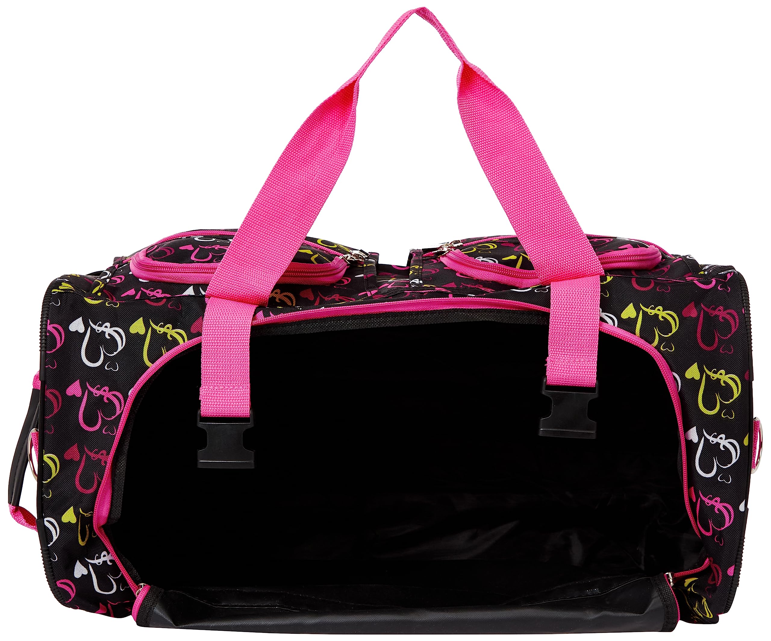 Foto 6 pulgar | Rockland Unisex Adult Rolling Duffel Bag, Heart1, 22-inch Us - Venta Internacional.