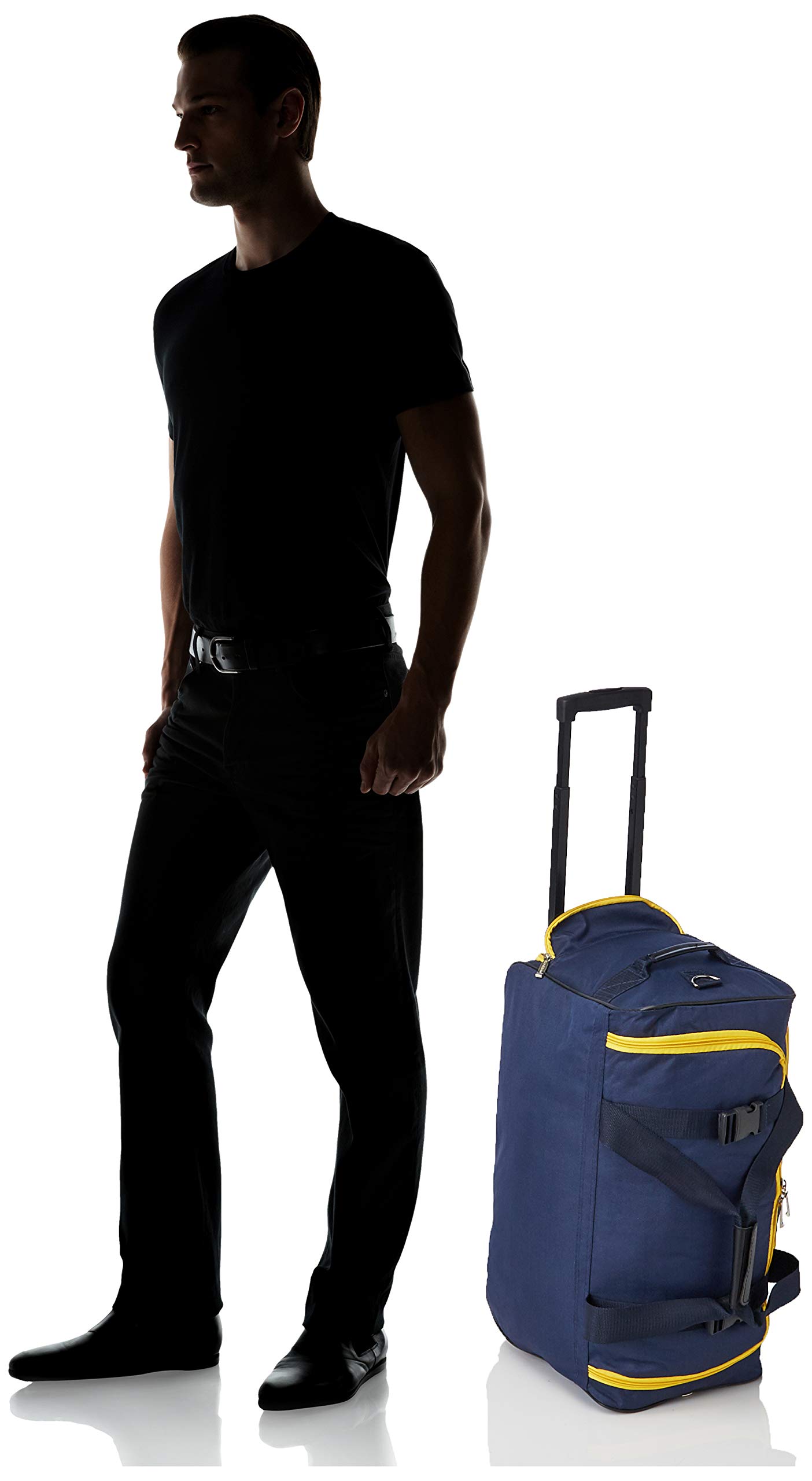 Foto 4 pulgar | Bolsa De Viaje Con Ruedas Rockland Navy 101,6 Cm Con Ruedas - Venta Internacional.