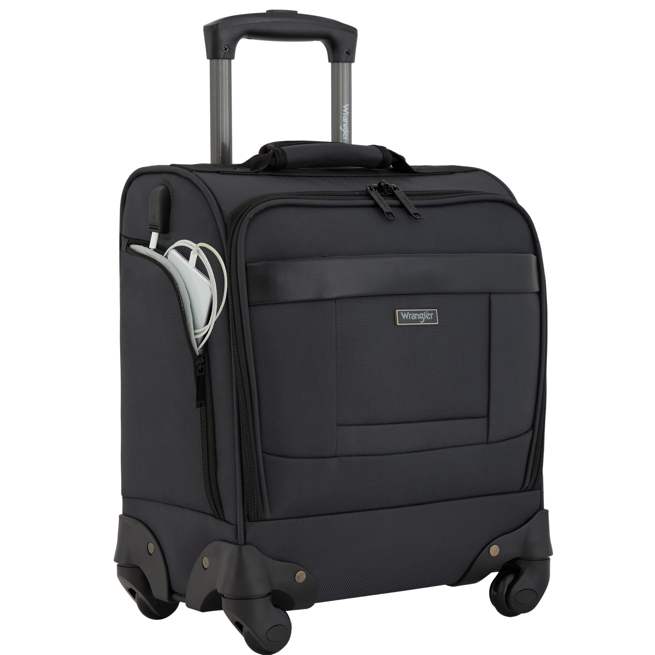 Foto 2 pulgar | Rueda Giratoria Luggage Wrangler De 17 Pulgadas Para La Parte Inferior Del Asiento Con Puerto Usb - Venta Internacional.