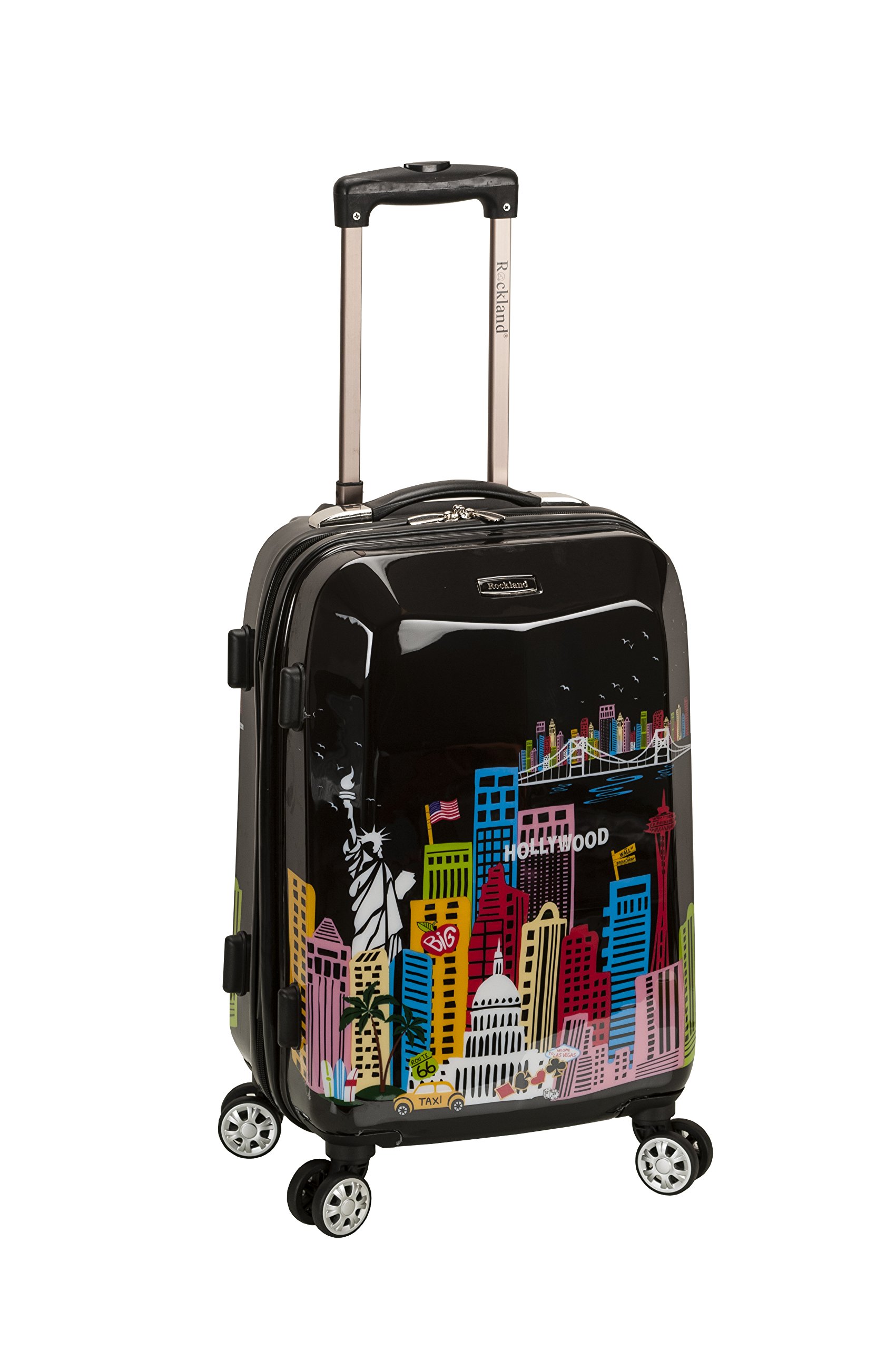 Foto 2 pulgar | Equipaje De Mano Rockland Departure Hardside Spinner 20 - Venta Internacional.