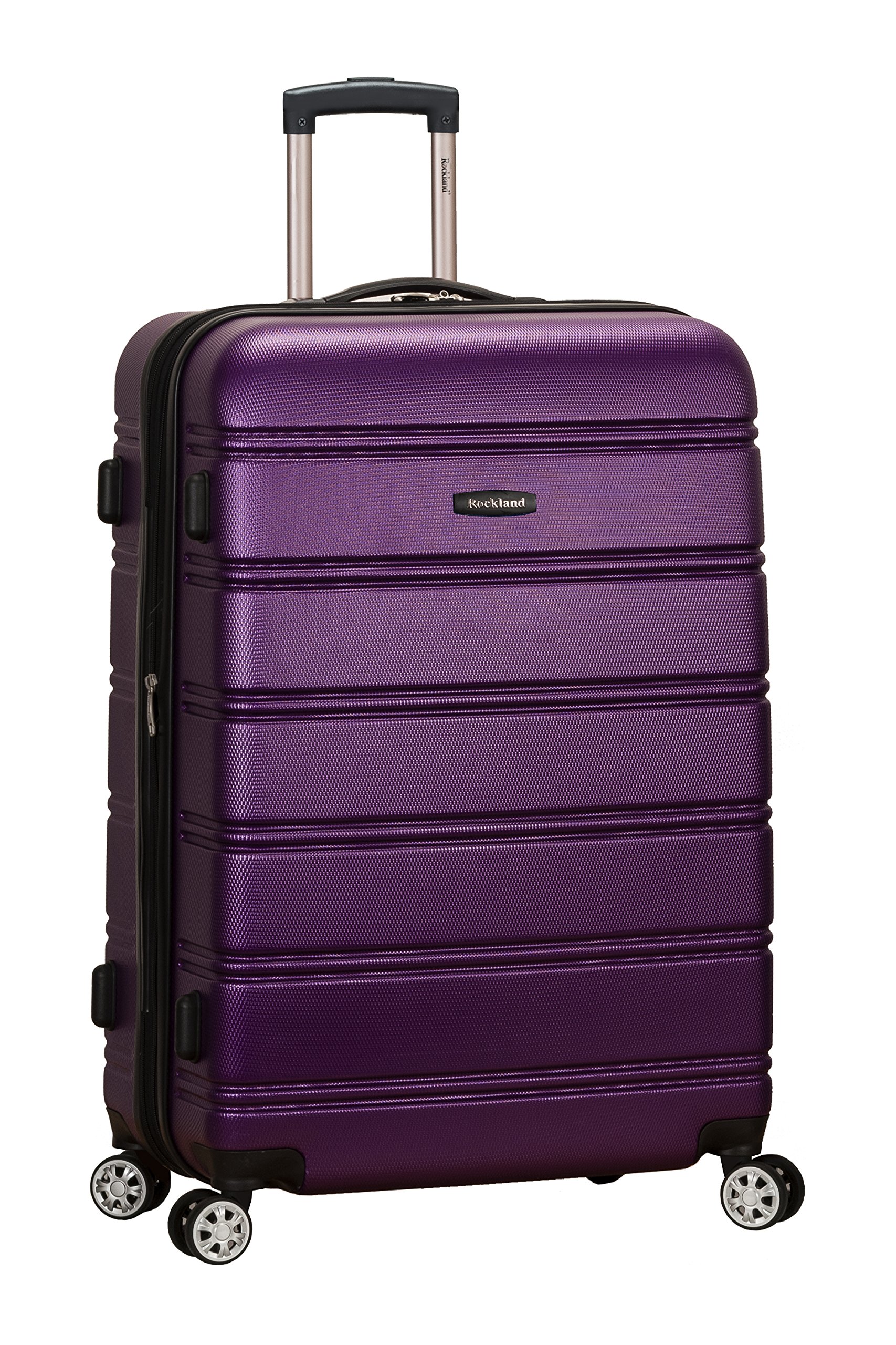 Foto 2 pulgar | Maleta Expandible Rockland Melbourne con Ruedas Giratorias Morado 28'' - Venta Internacional