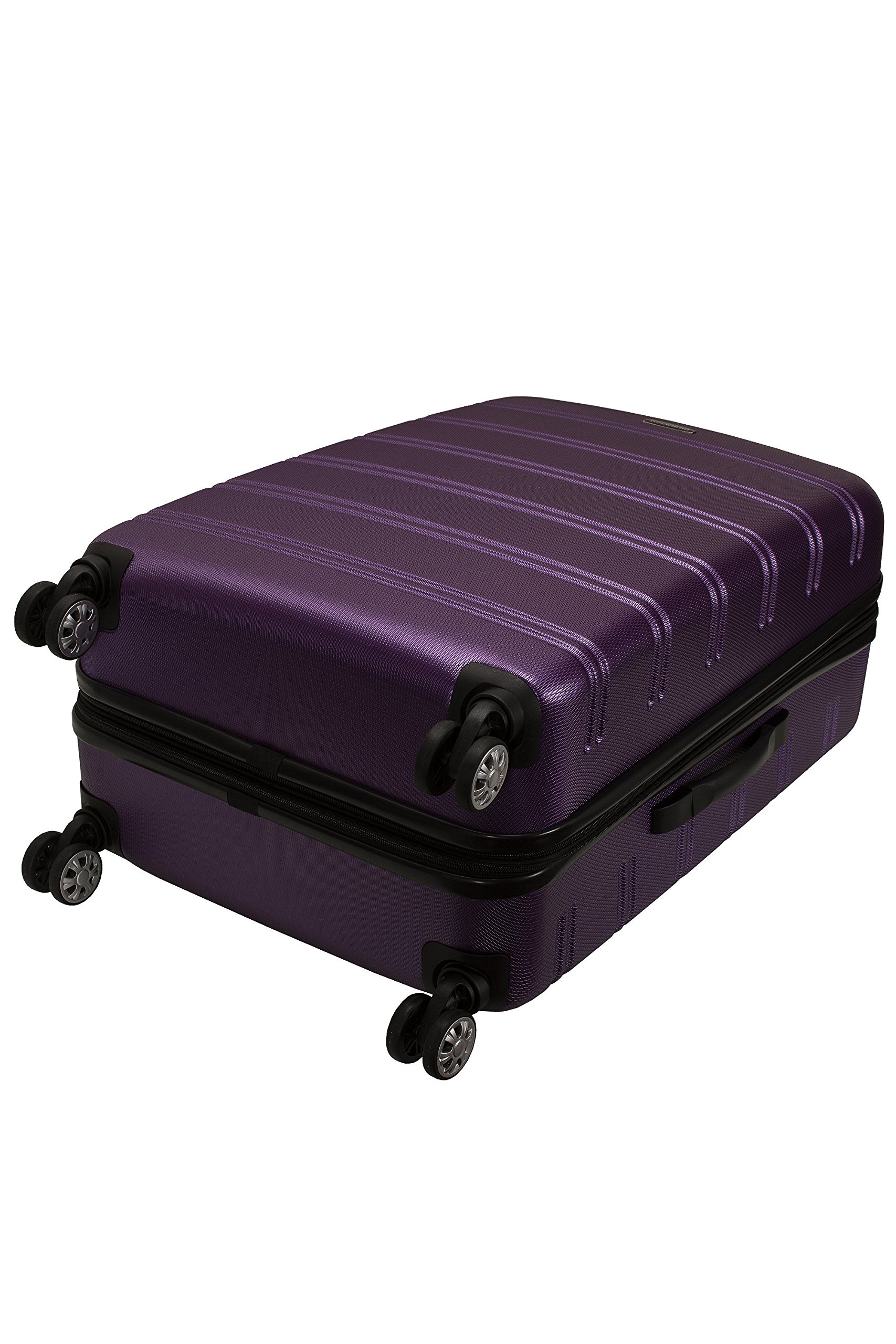 Foto 3 pulgar | Maleta Expandible Rockland Melbourne con Ruedas Giratorias Morado 28'' - Venta Internacional