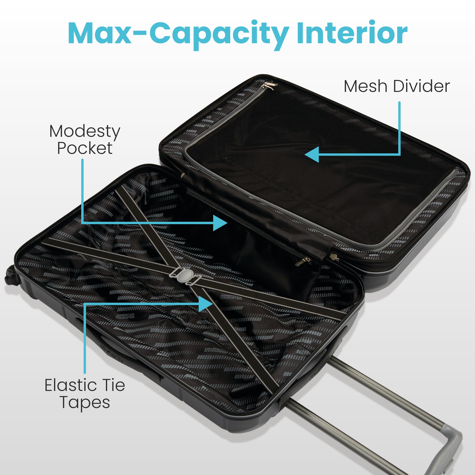 Foto 5 pulgar | Equipaje de Mano Ampliable American Tourister Stratum 2.0 - Venta Internacional