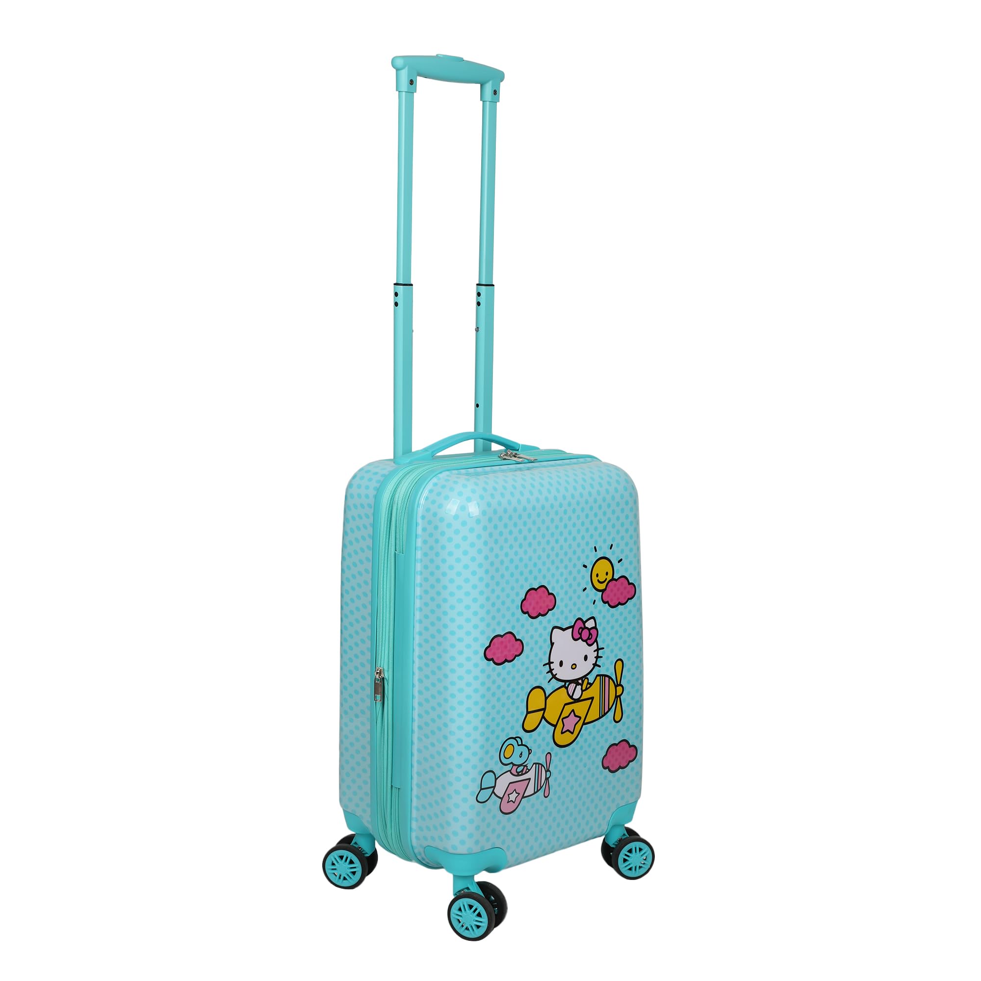 Foto 4 pulgar | Equipaje De Mano Para Niños Bioworld Hello Kitty Airplane 50 Cm - Venta Internacional.