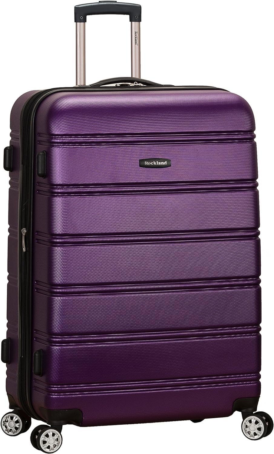 Foto 1 | Equipaje Rockland Melbourne Hardside Expandible Púrpura 24 - Venta Internacional
