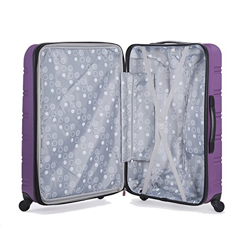 Foto 4 | Equipaje Rockland Melbourne Hardside Expandible Púrpura 24 - Venta Internacional