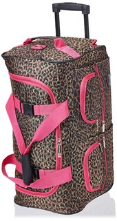 Foto 1 | Bolsa De Viaje Con Ruedas Rockland Pinkleopard 22 - Venta Internacional.