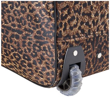 Foto 3 | Bolsa De Viaje Con Ruedas Rockland Pinkleopard 22 - Venta Internacional.