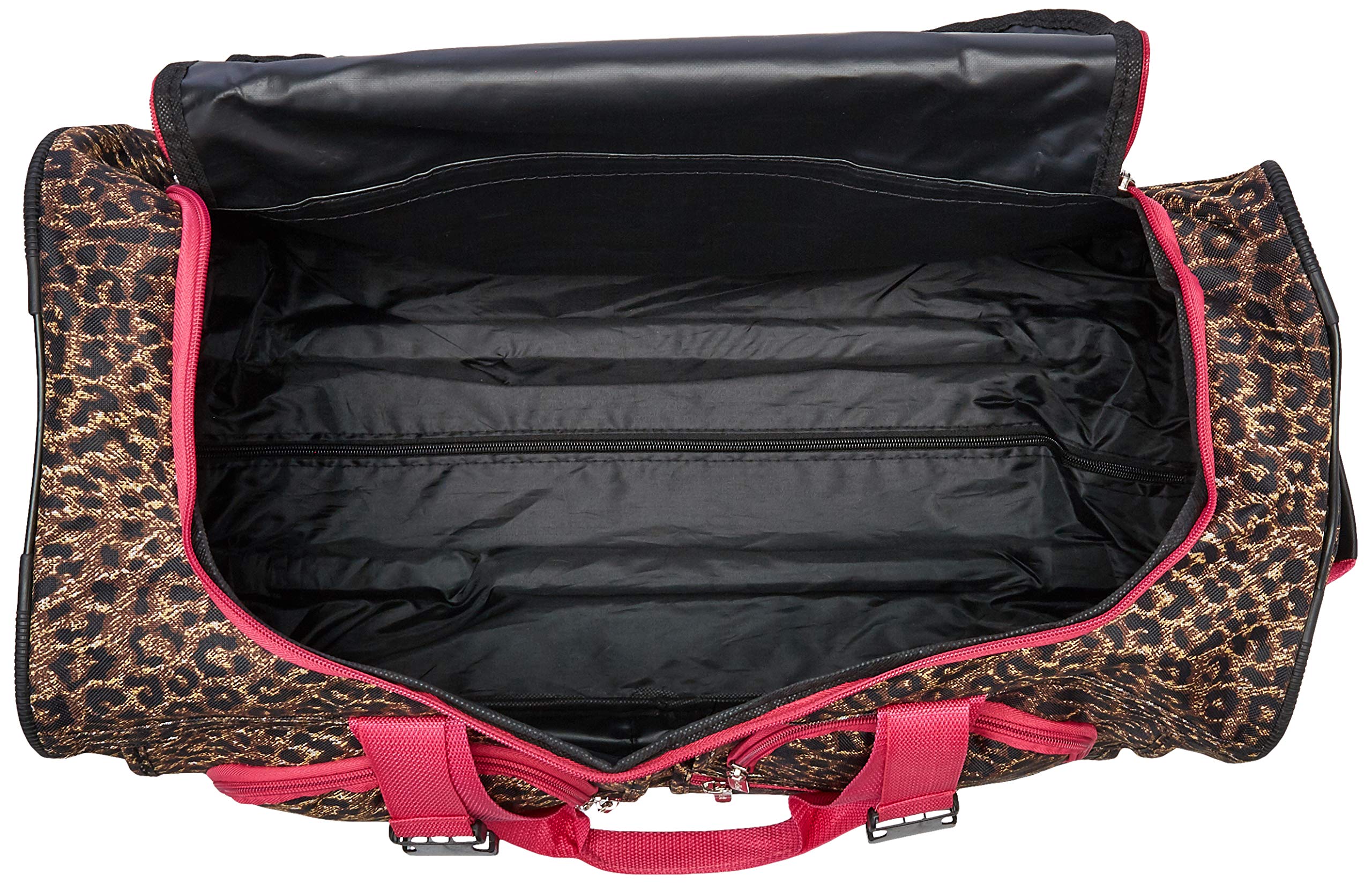 Foto 6 pulgar | Bolsa De Viaje Con Ruedas Rockland Pinkleopard 22 - Venta Internacional.