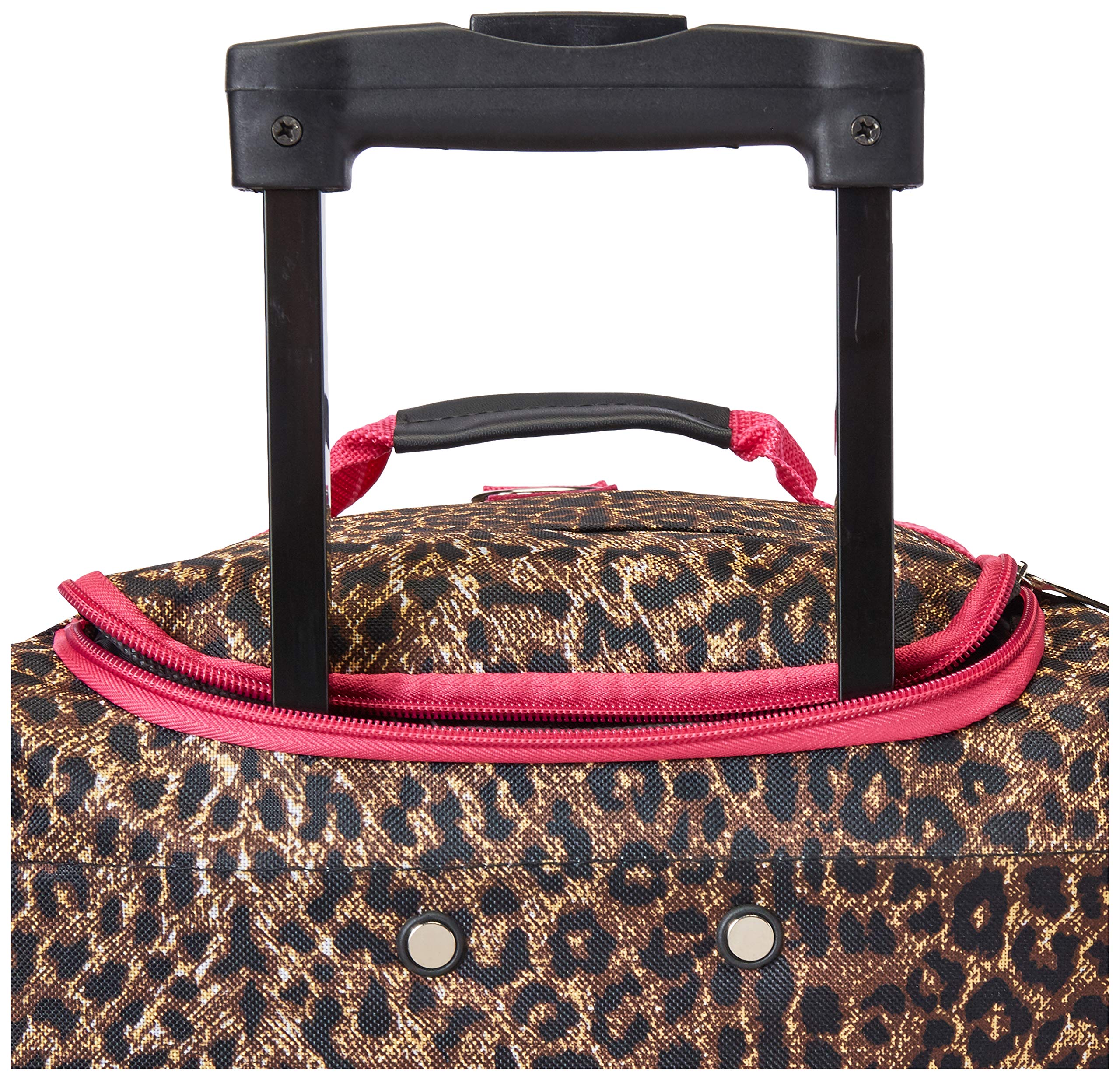 Foto 7 pulgar | Bolsa De Viaje Con Ruedas Rockland Pinkleopard 22 - Venta Internacional.
