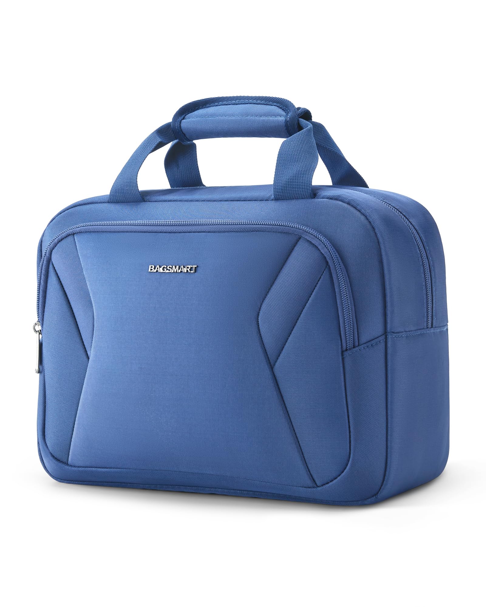 Foto 4 | Bolsa De Equipaje Smart Carry On De 20 Pulgadas Con Ruedas Giratorias, Color Azul - Venta Internacional.