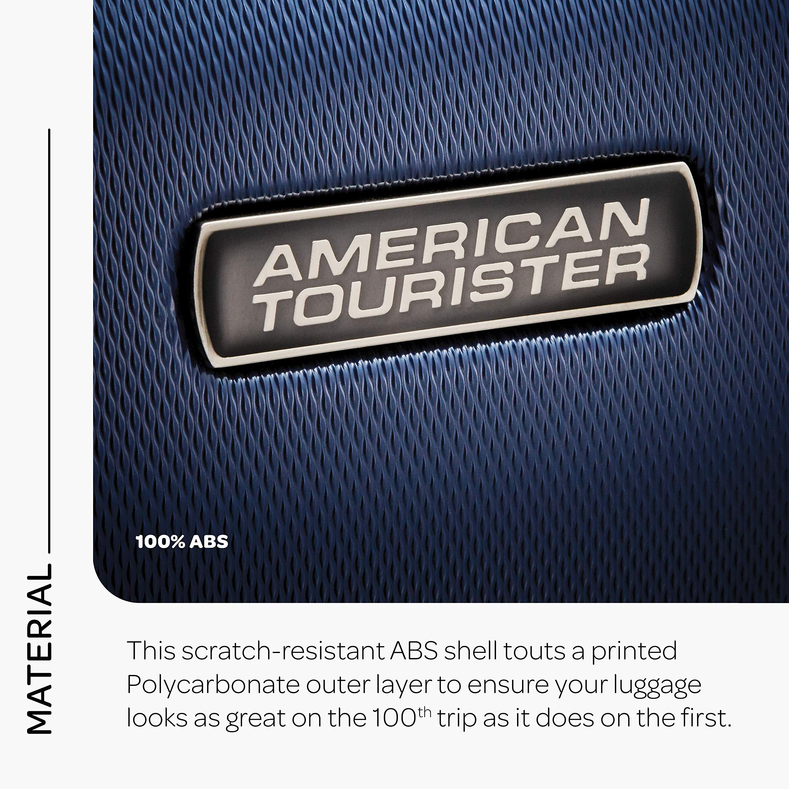 Foto 4 | Equipaje American Tourister Moonlight Hardside 21 Pulgadas, Azul Marino - Venta Internacional.