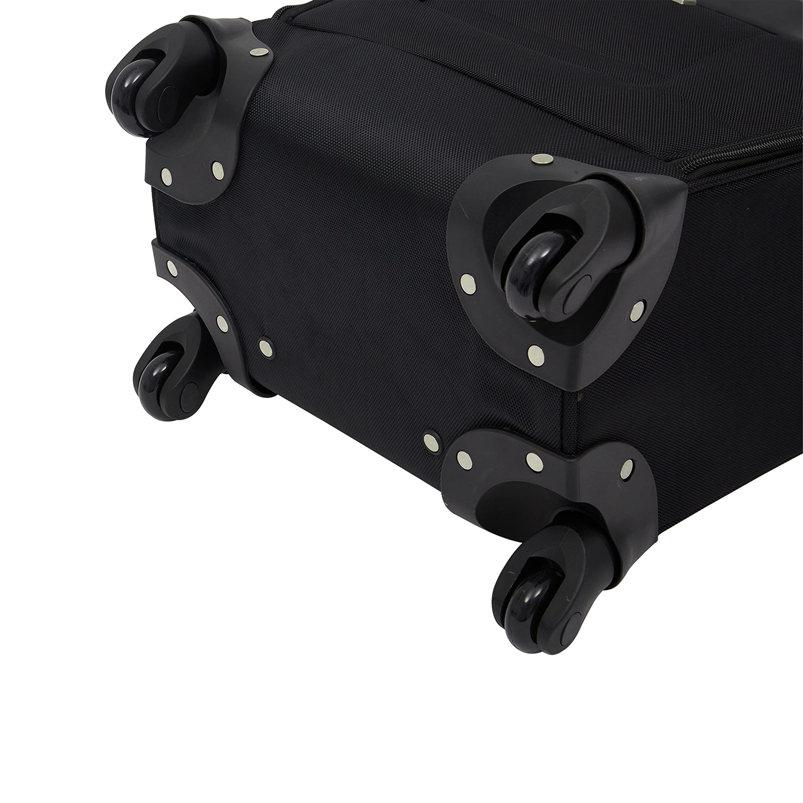 Foto 6 | Maleta con Ruedas Giratorias Wrangler Negra con Puerto USB 43 cm - Venta Internacional