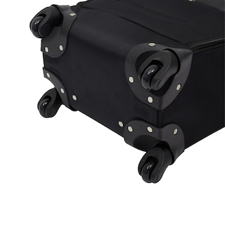 Foto 6 | Maleta con Ruedas Giratorias Wrangler Negra con Puerto USB 43 cm - Venta Internacional