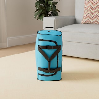 Foto 2 | Bolsa De Lona Rodante Rockland Turquois Con Ruedas Extra Grandes - Venta Internacional.