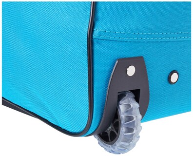 Foto 4 | Bolsa De Lona Rodante Rockland Turquois Con Ruedas Extra Grandes - Venta Internacional.