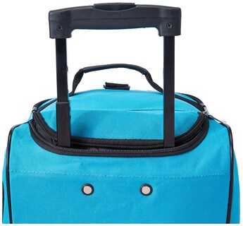 Foto 7 | Bolsa De Lona Rodante Rockland Turquois Con Ruedas Extra Grandes - Venta Internacional.