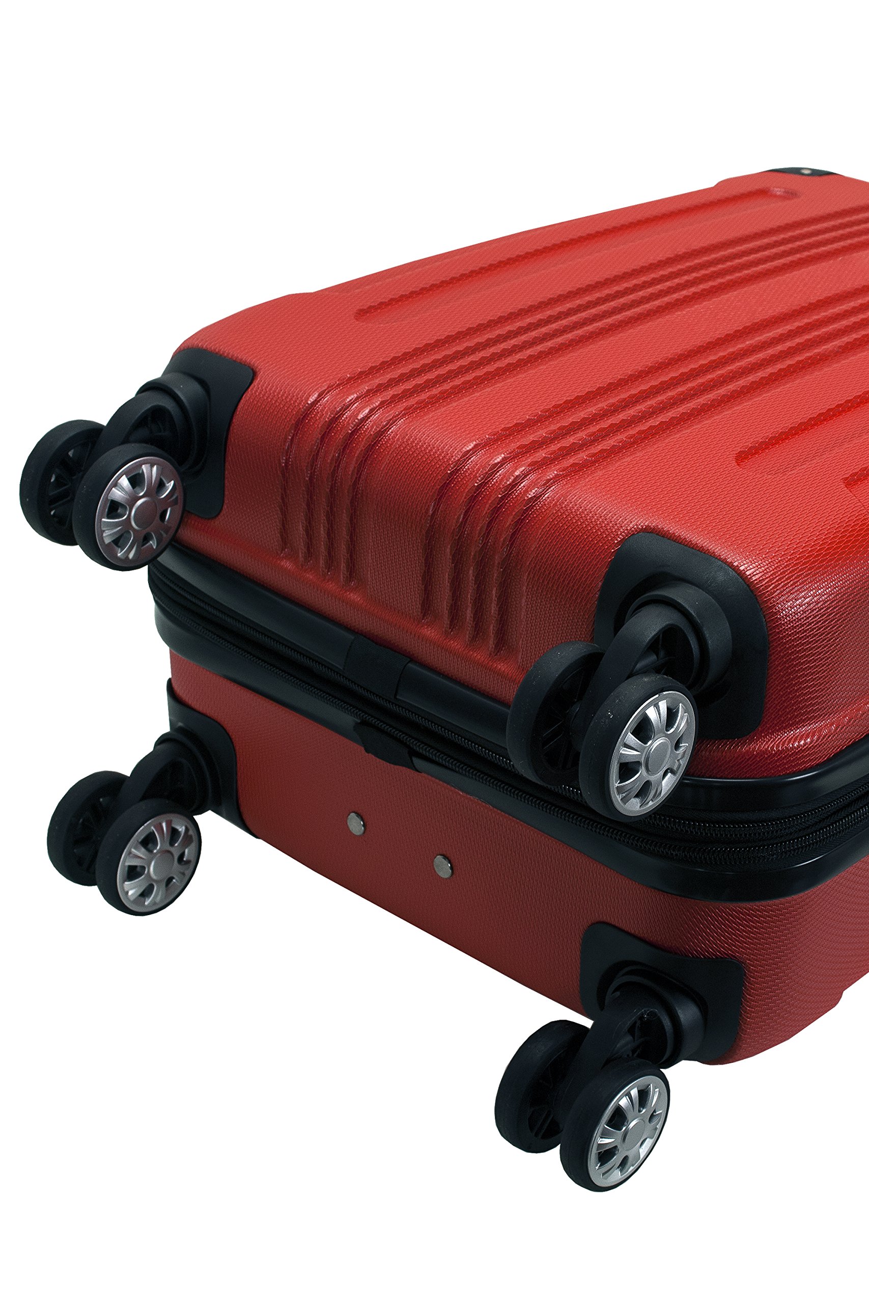 Foto 3 pulgar | Luggage Rockland London Con Superficie Rígida Expandible Y Giratoria De 20 Pulgadas - Venta Internacional.