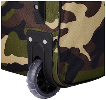 Foto 4 | Bolsa De Lona Rodante Rockland Camo Con Ruedas Extra Grandes - Venta Internacional.